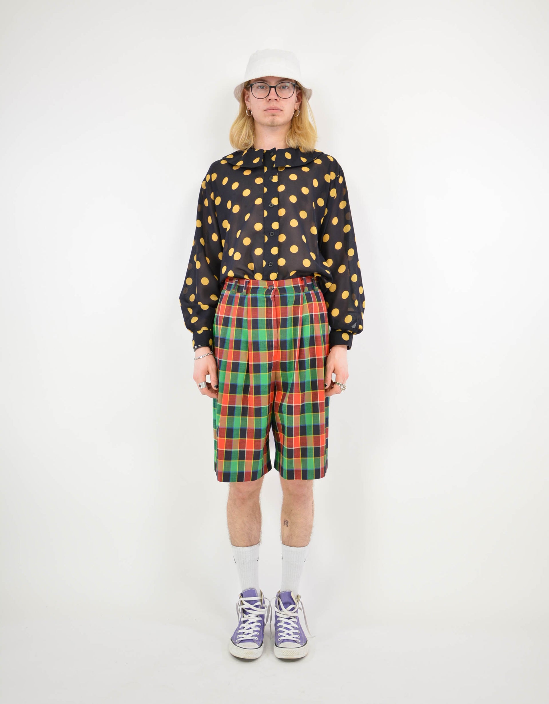 Dotted print blouse - PICKNWEIGHT - VINTAGE KILO STORE