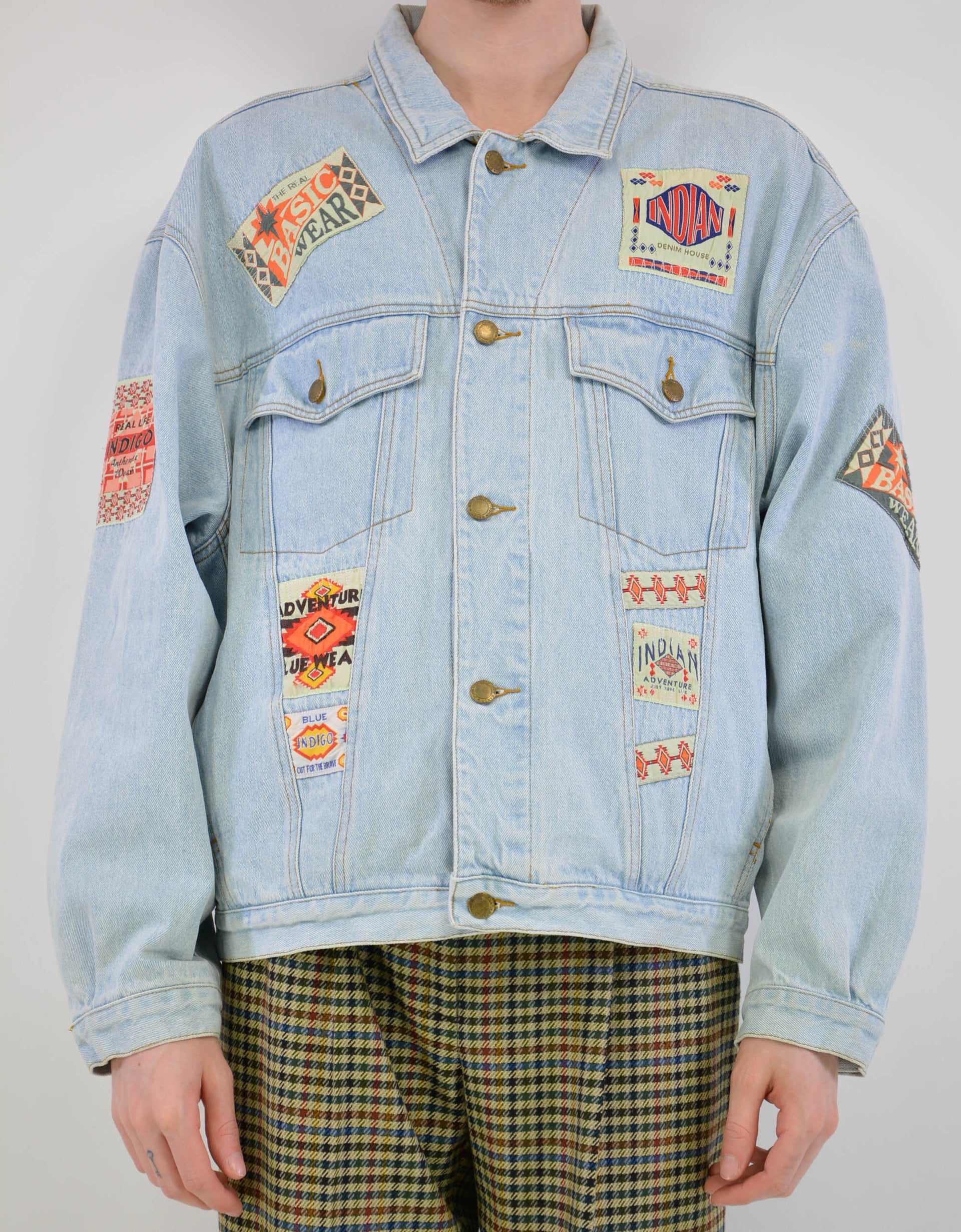 80s denim jacket - PICKNWEIGHT - VINTAGE KILO STORE