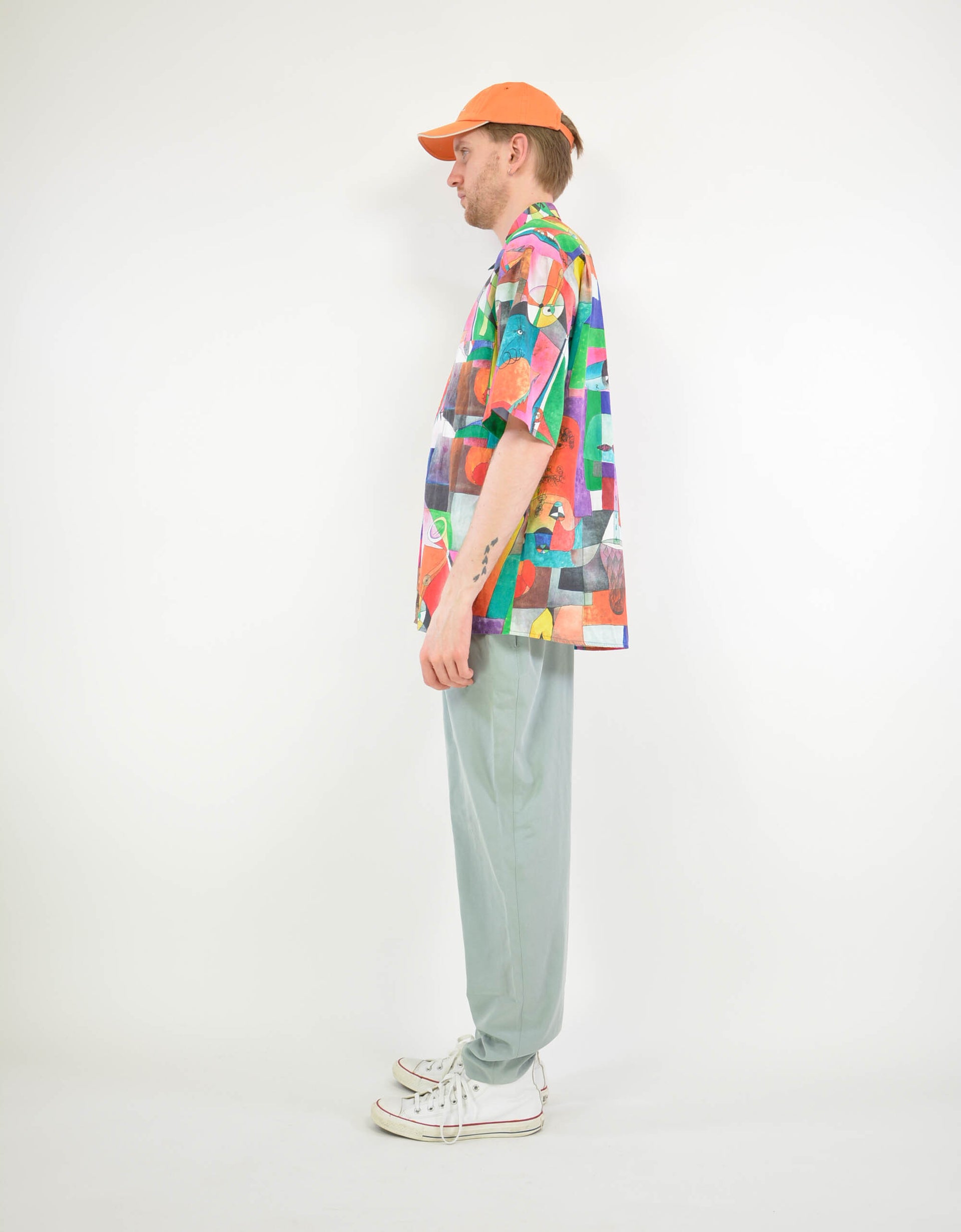 80s print shirt - PICKNWEIGHT - VINTAGE KILO STORE