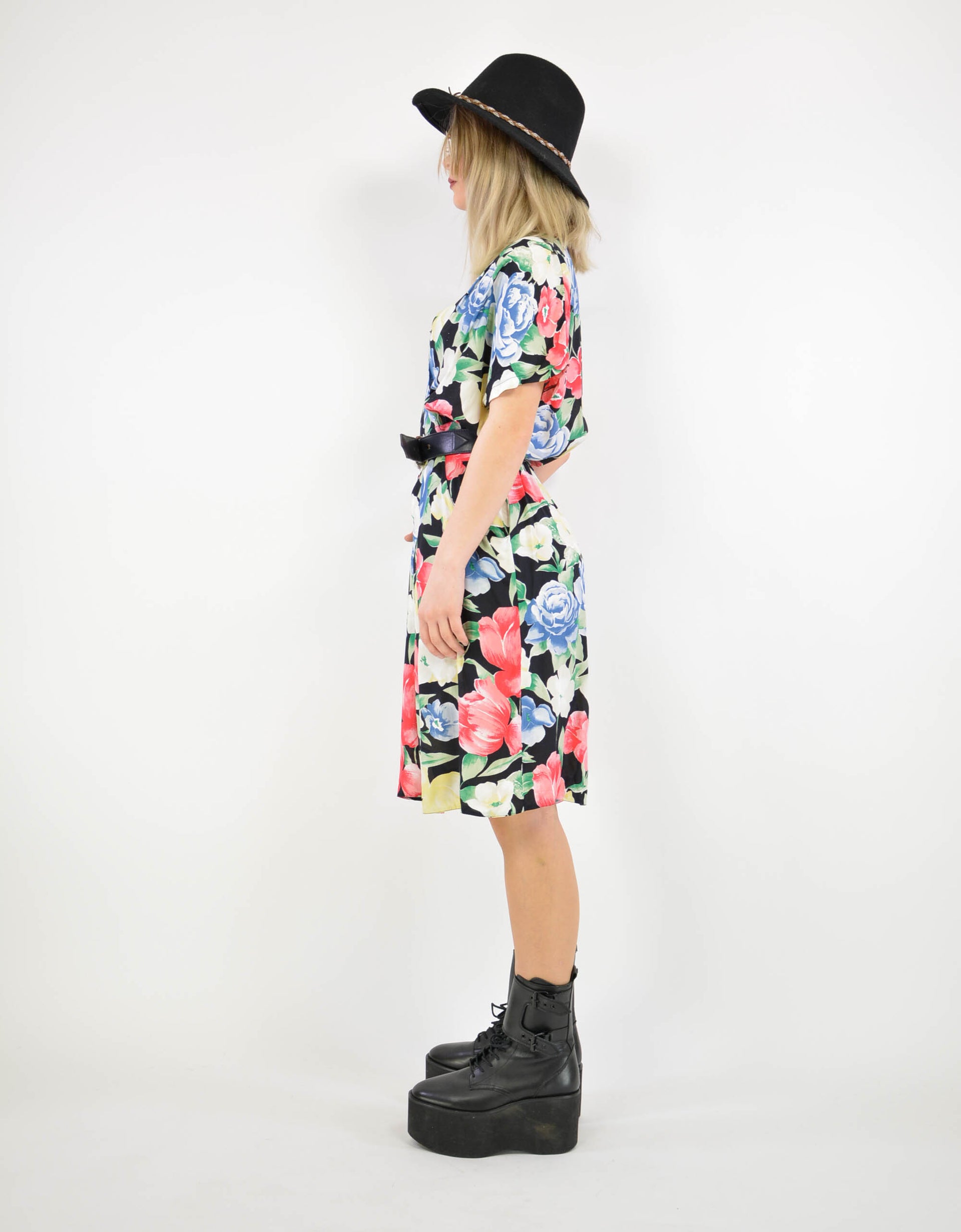 Flower jumpsuit - PICKNWEIGHT - VINTAGE KILO STORE