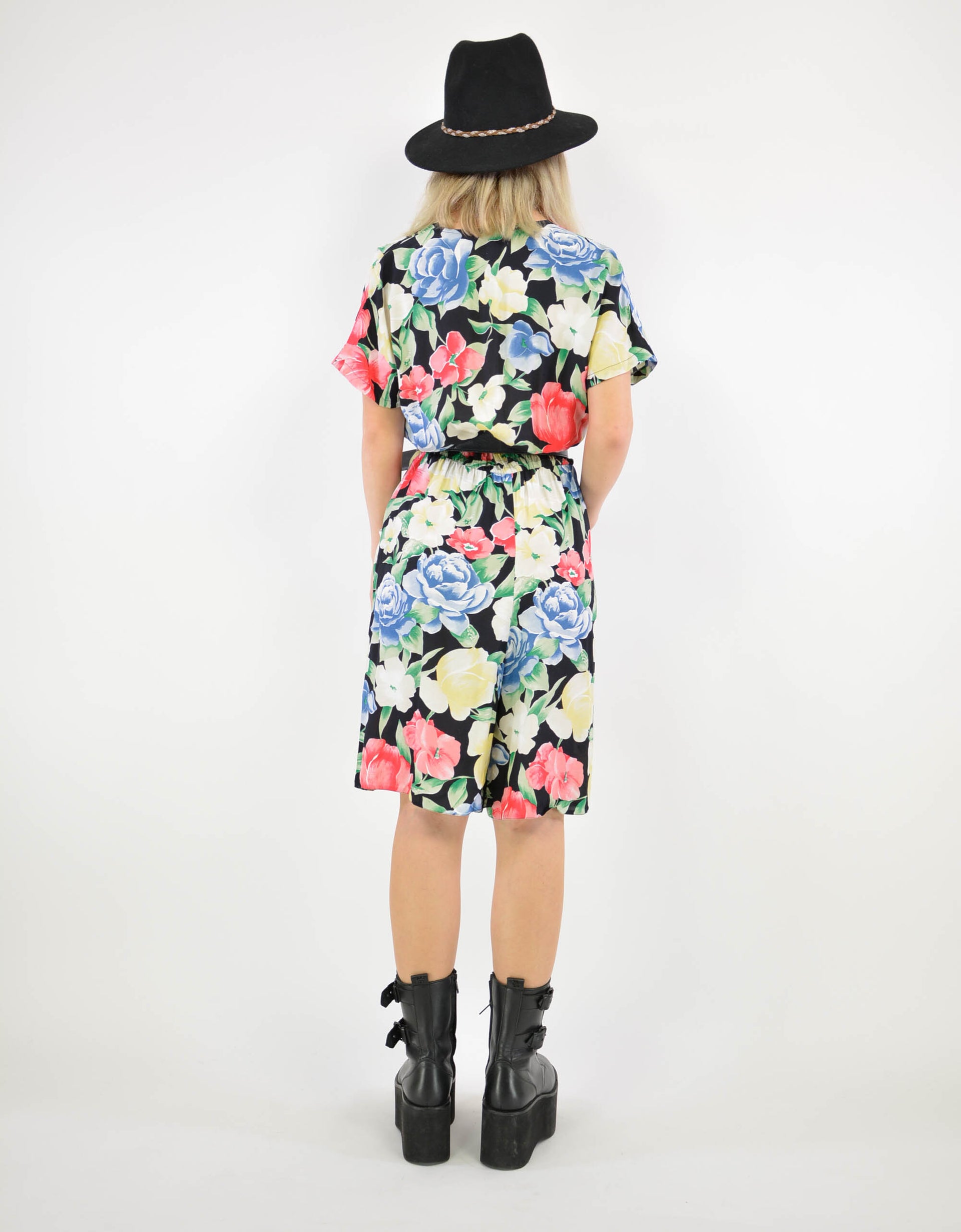 Flower jumpsuit - PICKNWEIGHT - VINTAGE KILO STORE