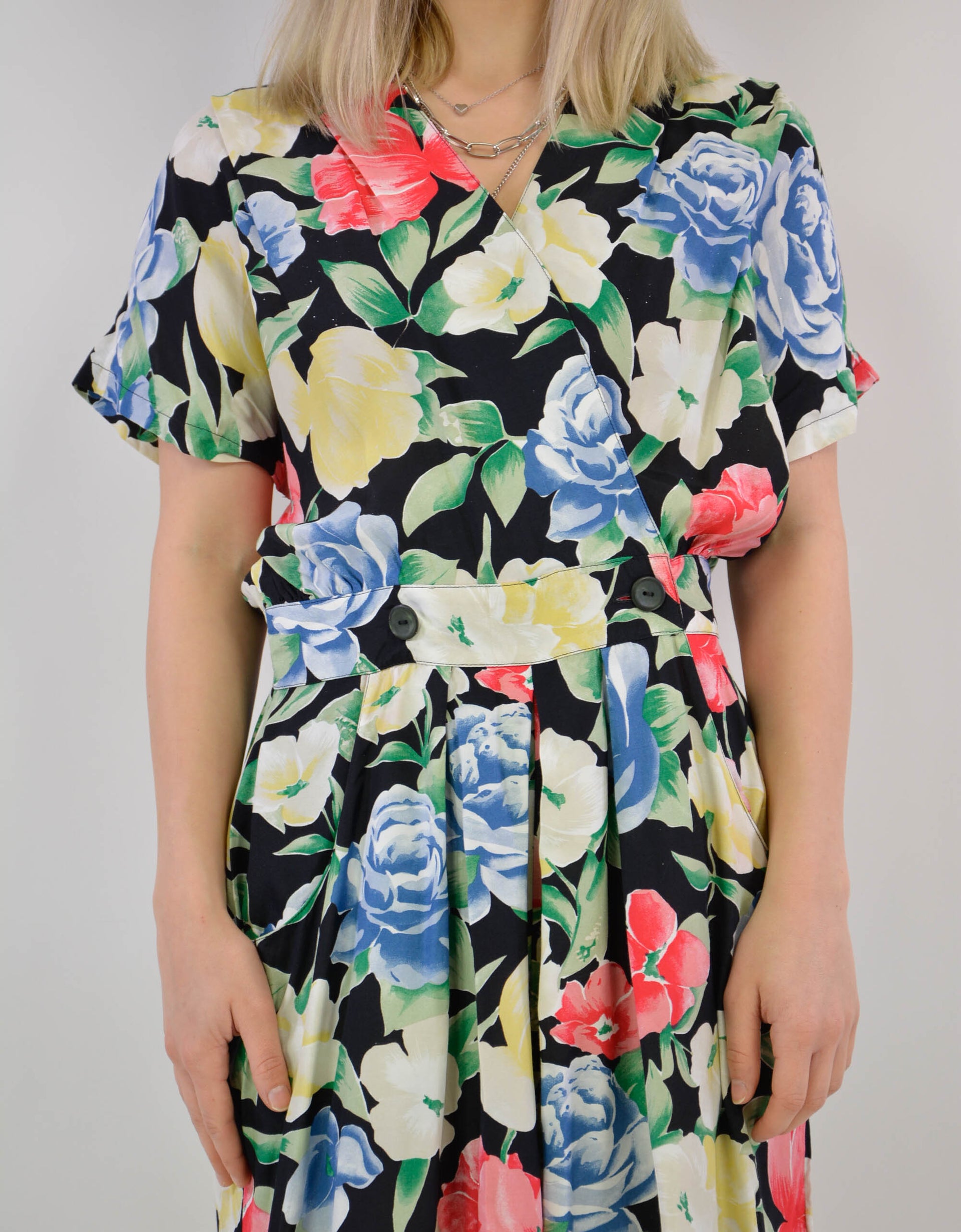 Flower jumpsuit - PICKNWEIGHT - VINTAGE KILO STORE