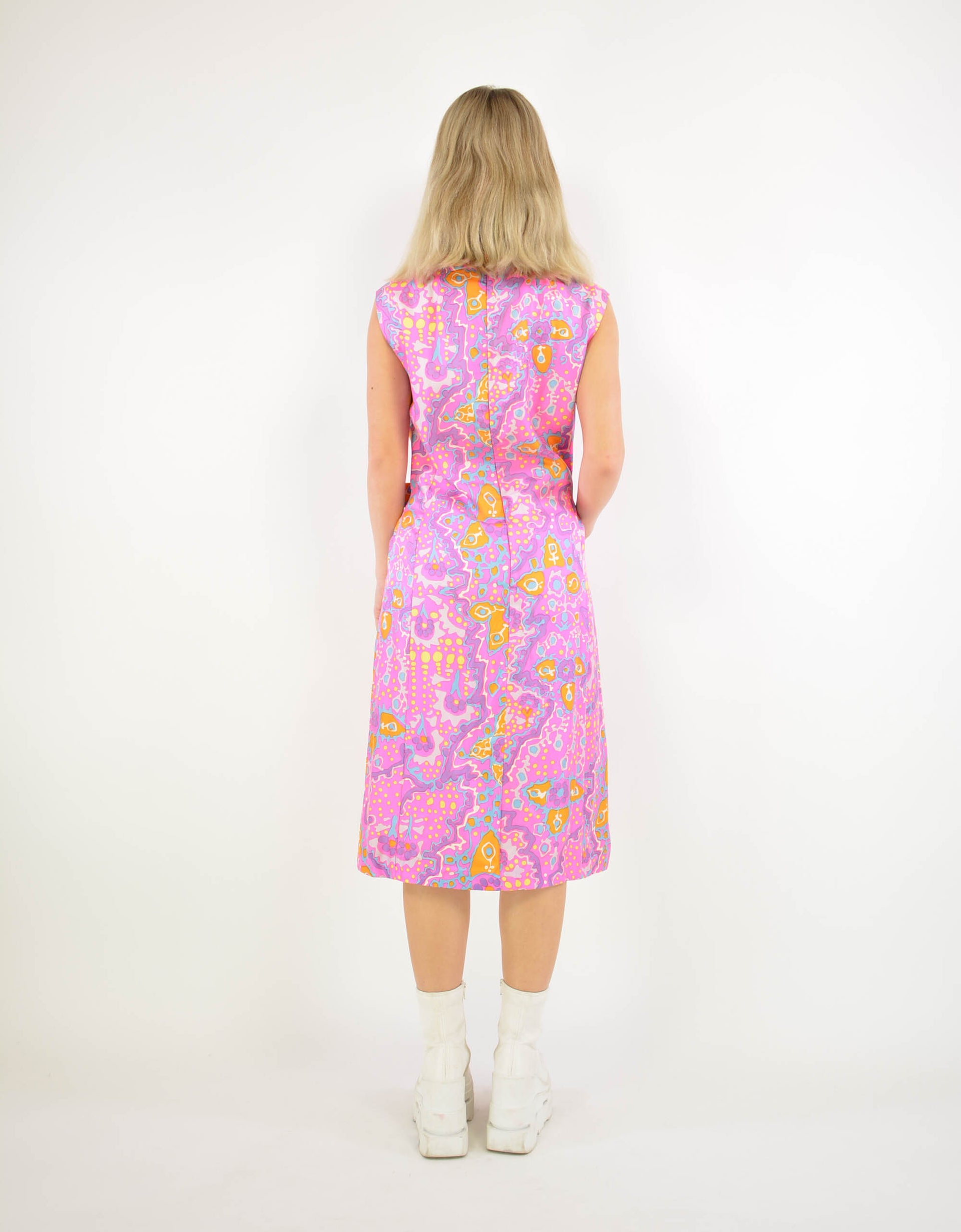 70s silk dress - PICKNWEIGHT - VINTAGE KILO STORE