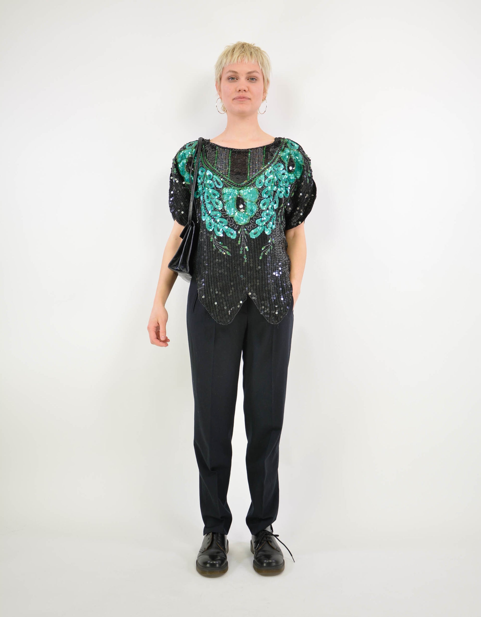 Lurex blouse - PICKNWEIGHT - VINTAGE KILO STORE