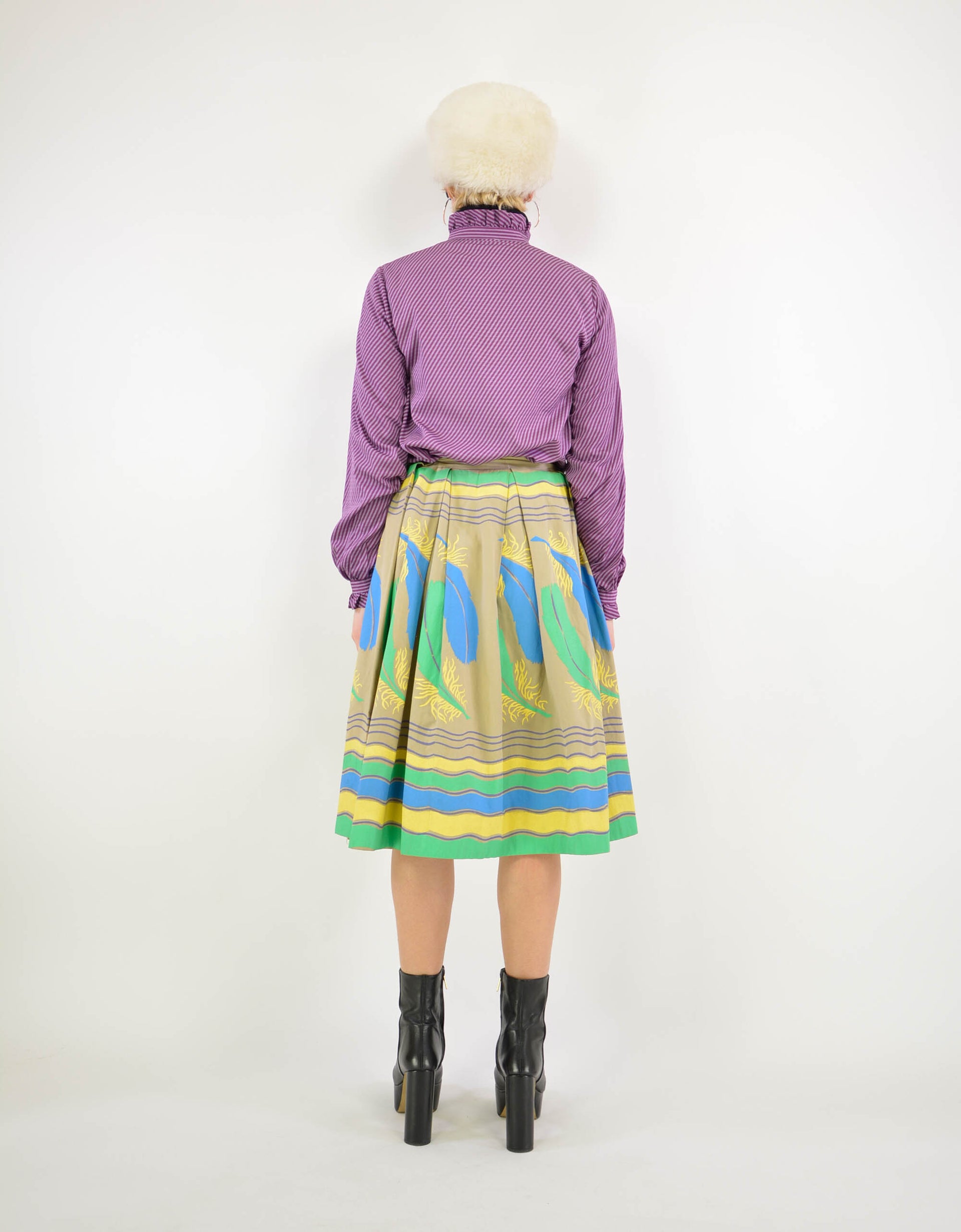 Purple blouse - PICKNWEIGHT - VINTAGE KILO STORE
