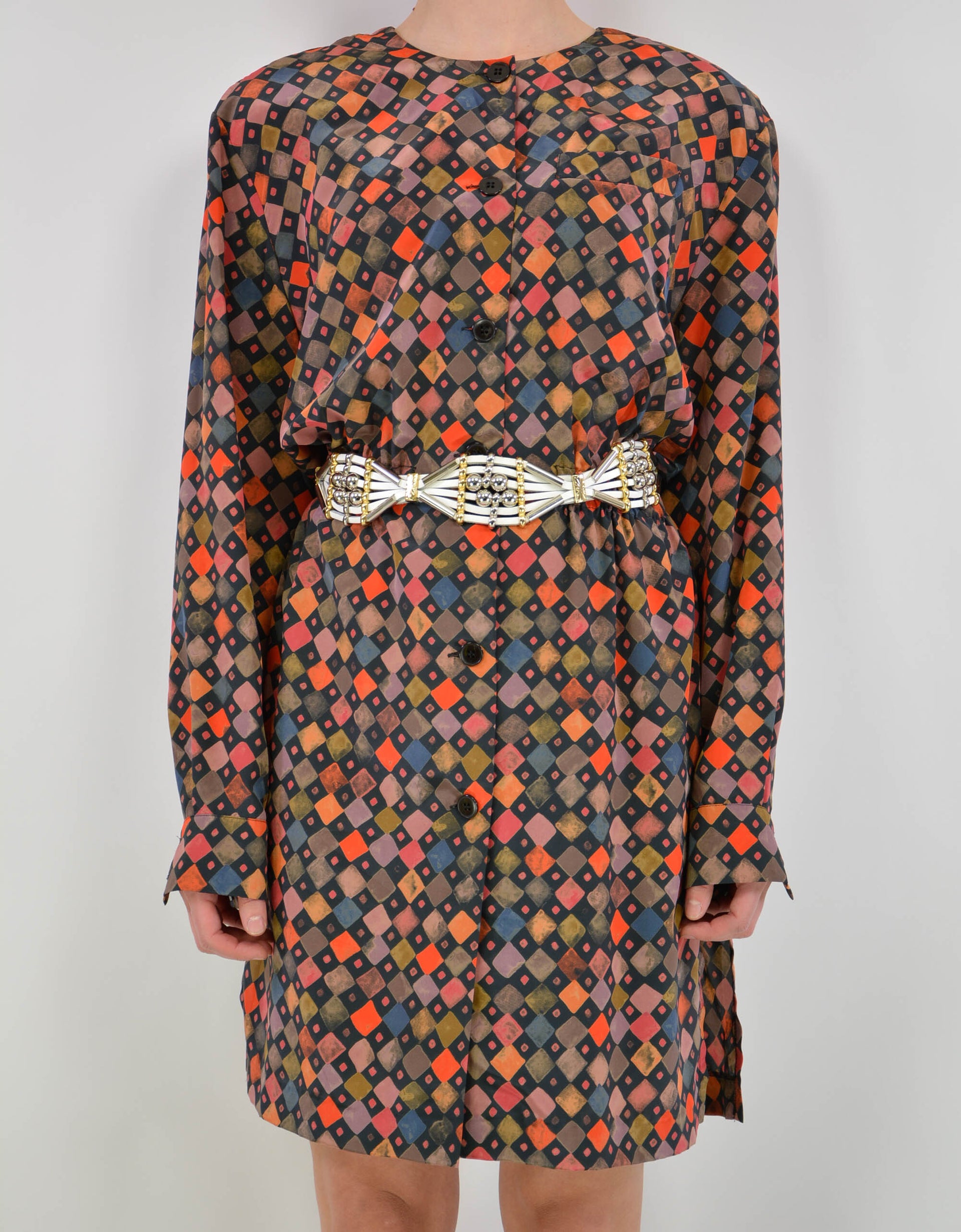 90s print dress - PICKNWEIGHT - VINTAGE KILO STORE