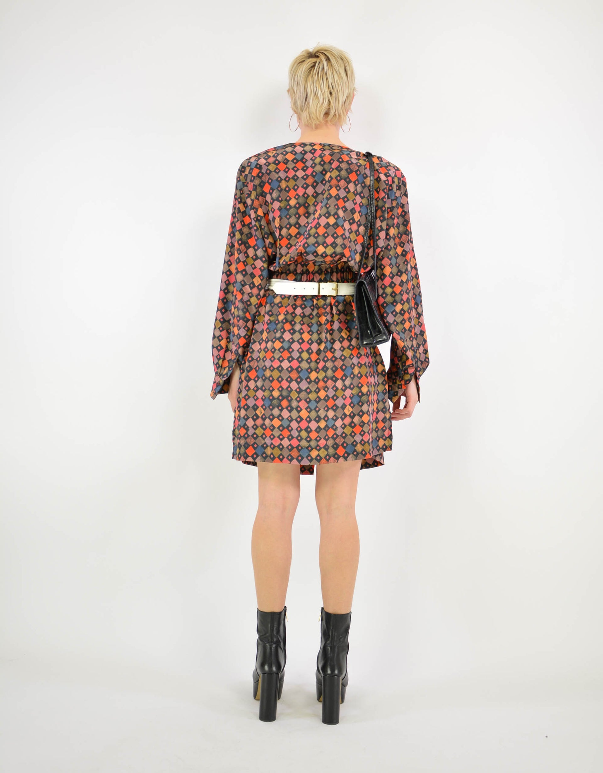 90s print dress - PICKNWEIGHT - VINTAGE KILO STORE