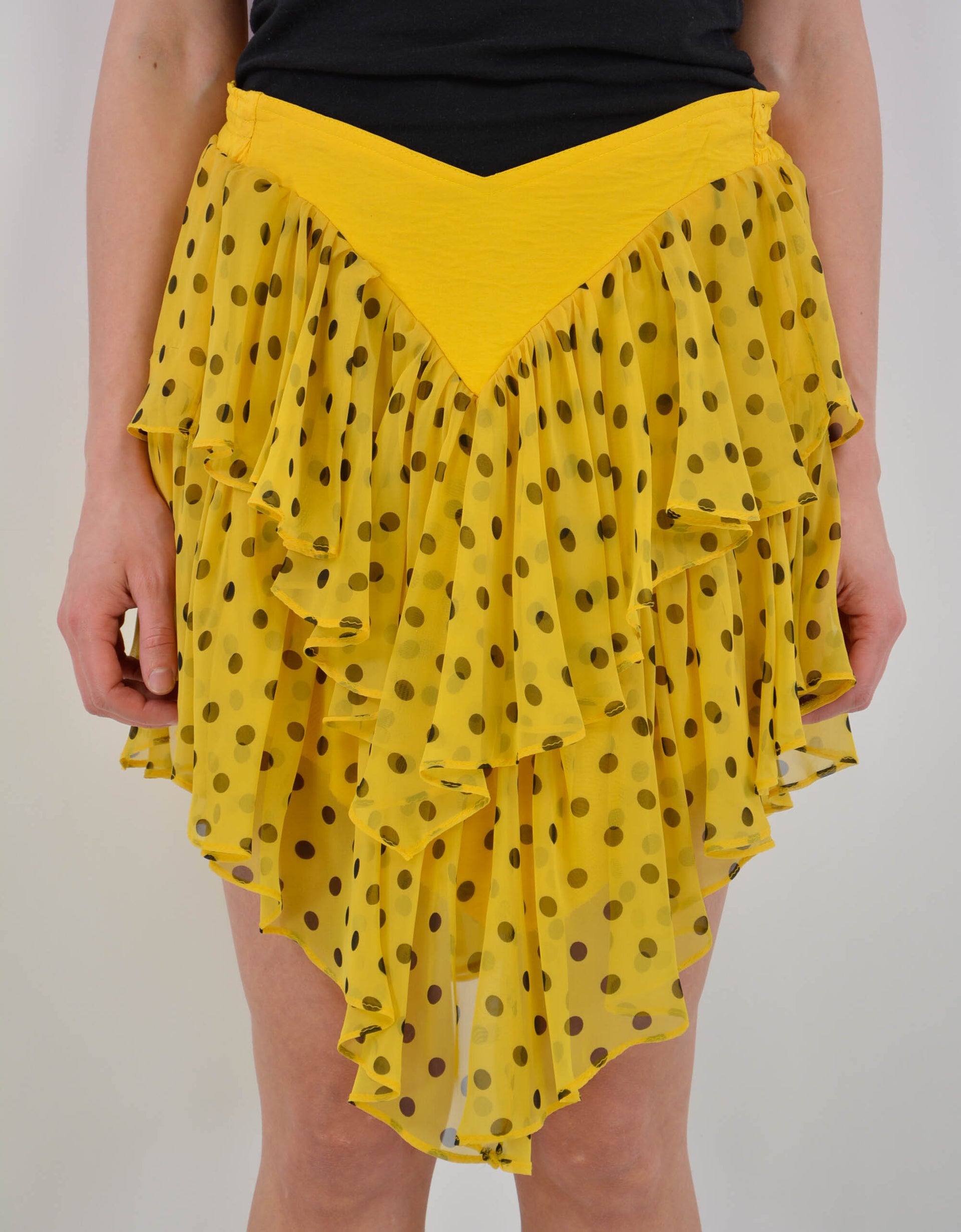 Dotted print skirt - PICKNWEIGHT - VINTAGE KILO STORE