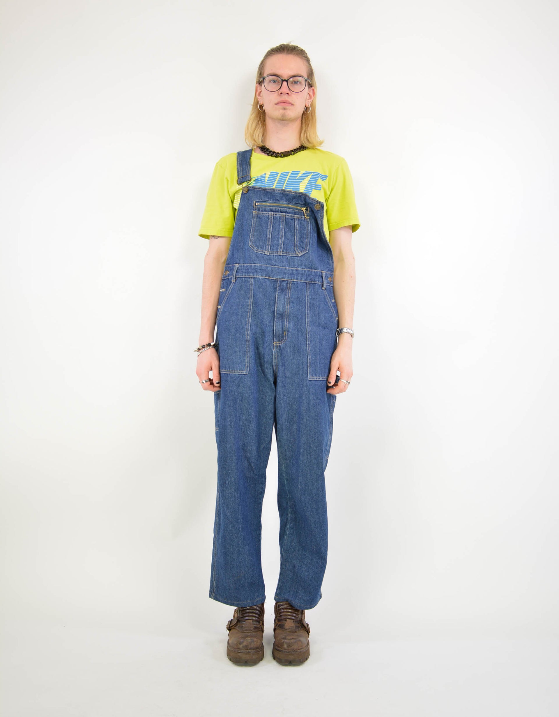 Denim dungaree - PICKNWEIGHT - VINTAGE KILO STORE