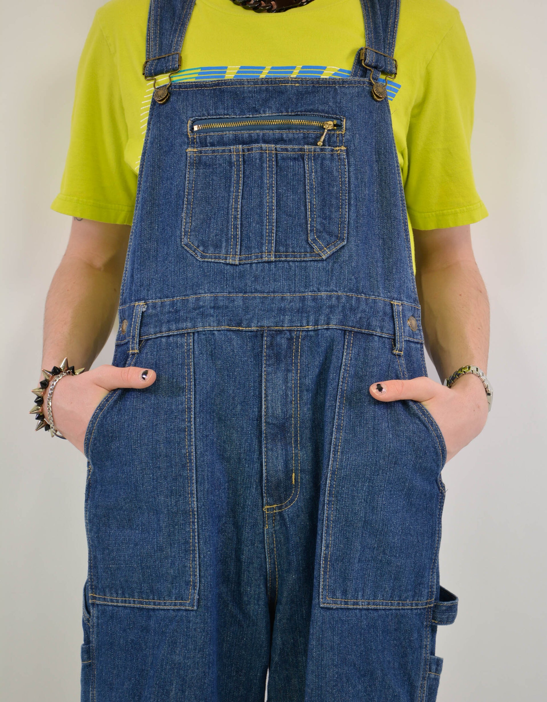 Denim dungaree - PICKNWEIGHT - VINTAGE KILO STORE