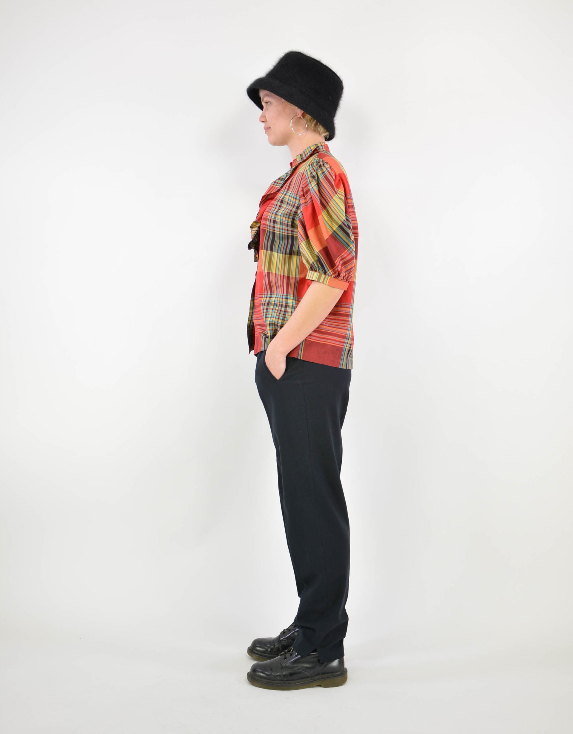 Ruffle blouse - PICKNWEIGHT - VINTAGE KILO STORE