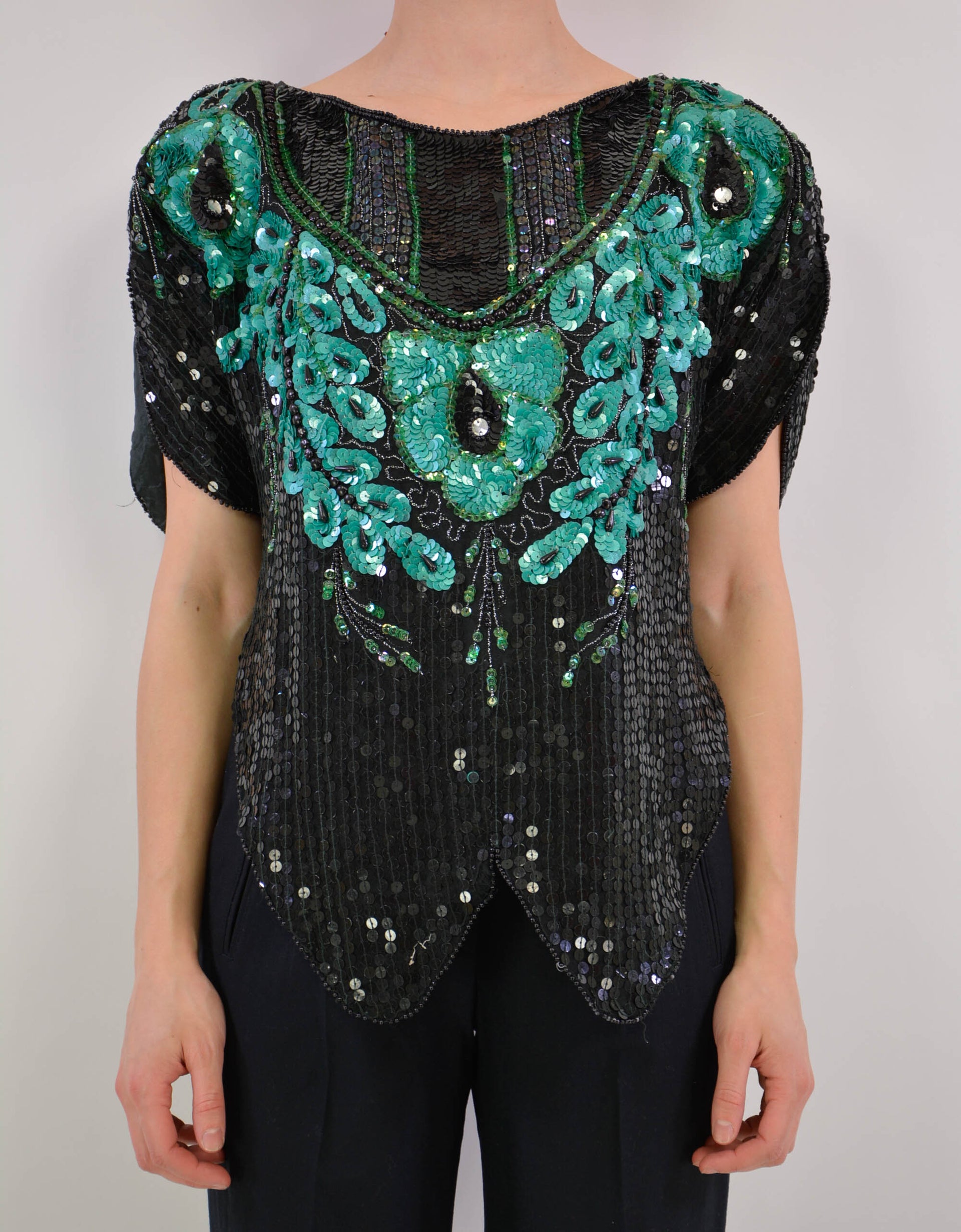Lurex blouse - PICKNWEIGHT - VINTAGE KILO STORE