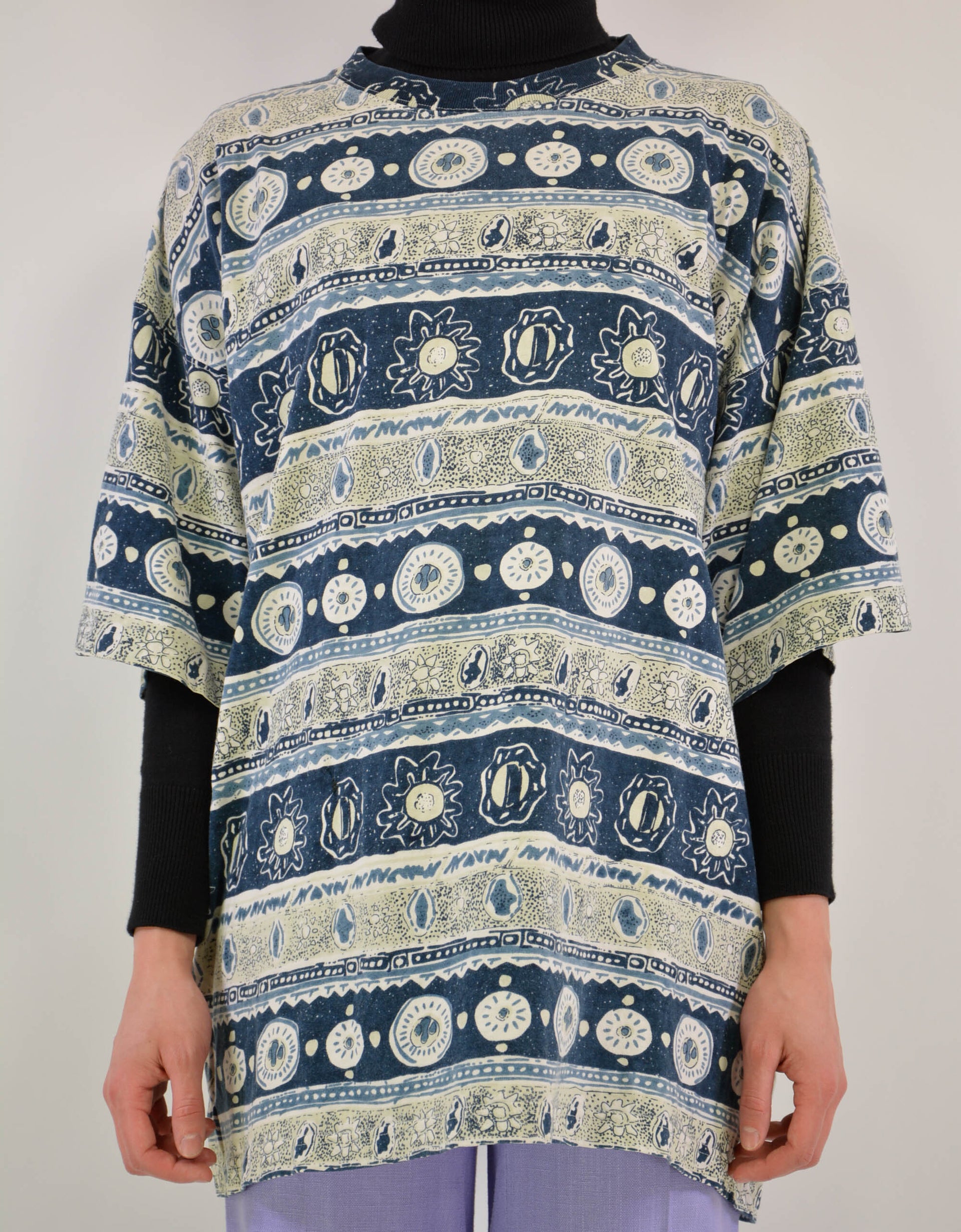 90s print tee - PICKNWEIGHT - VINTAGE KILO STORE