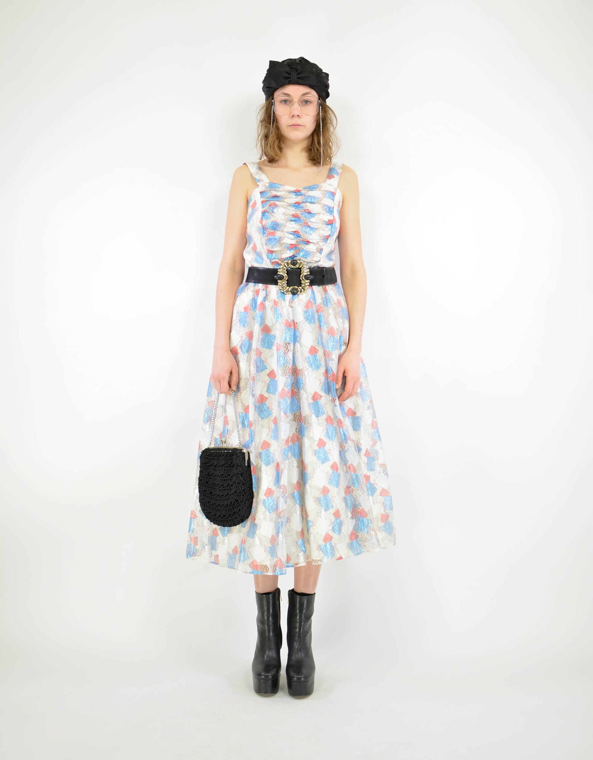 80s lurex dress - PICKNWEIGHT - VINTAGE KILO STORE