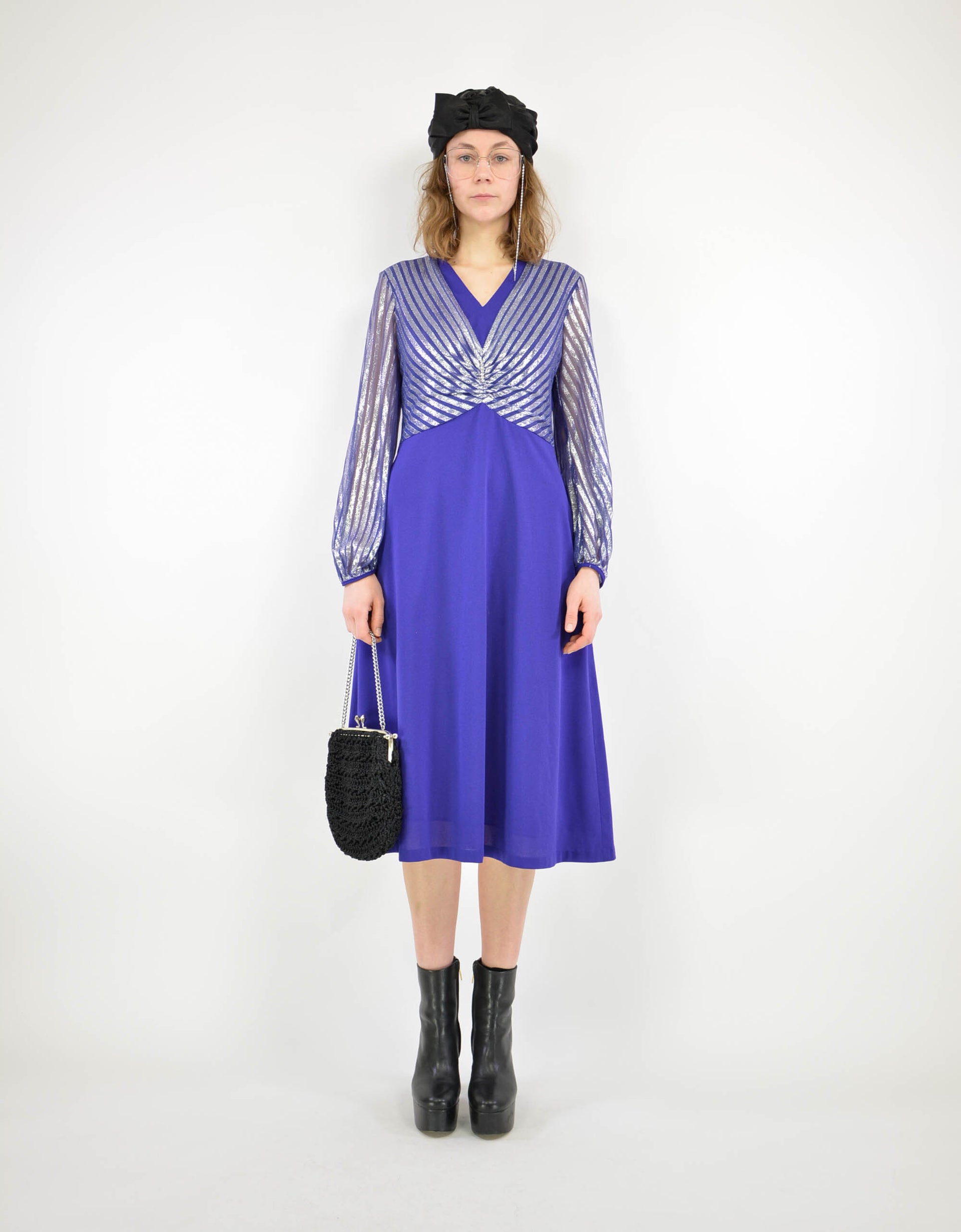 Lurex dress - PICKNWEIGHT - VINTAGE KILO STORE