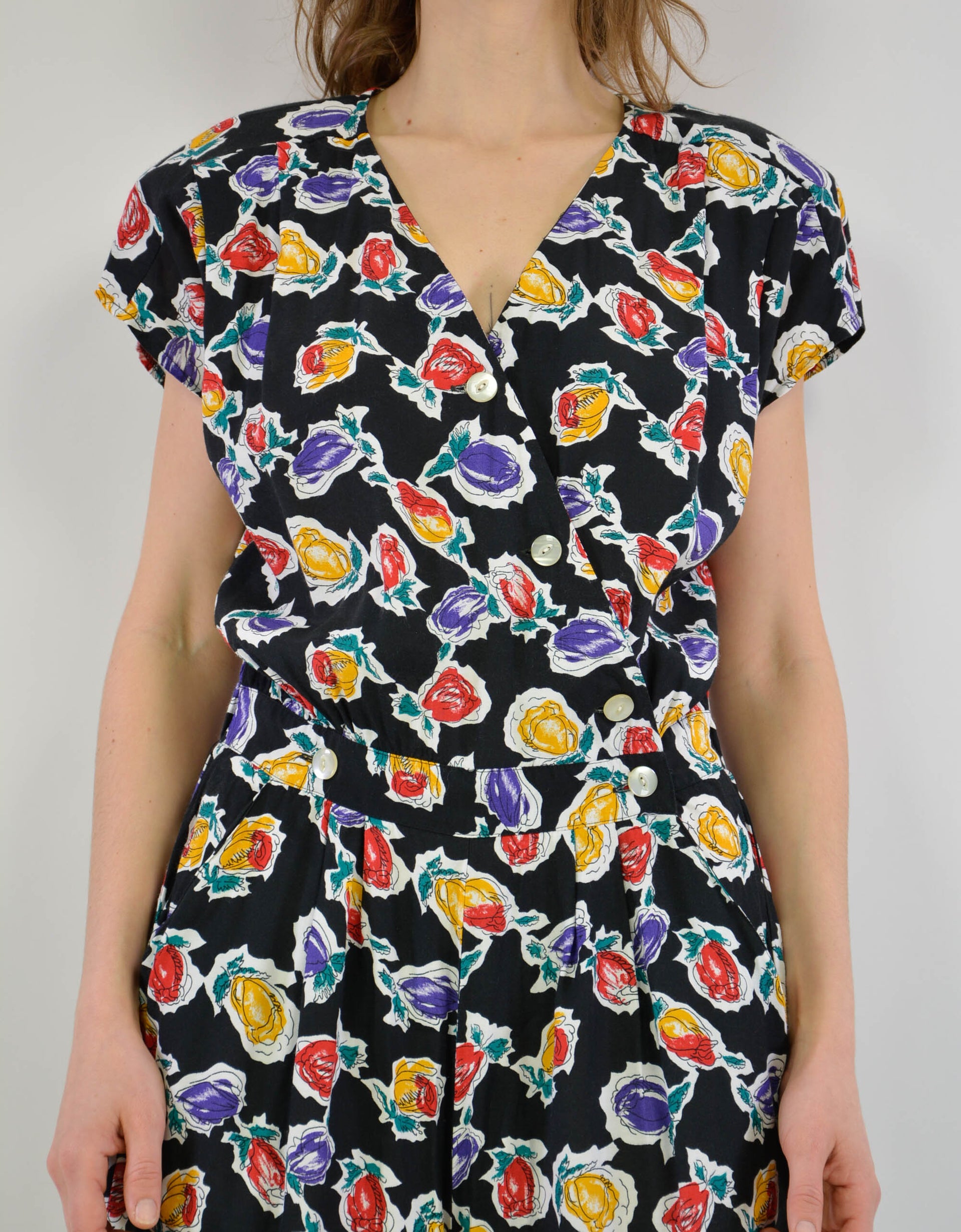Flower overall - PICKNWEIGHT - VINTAGE KILO STORE