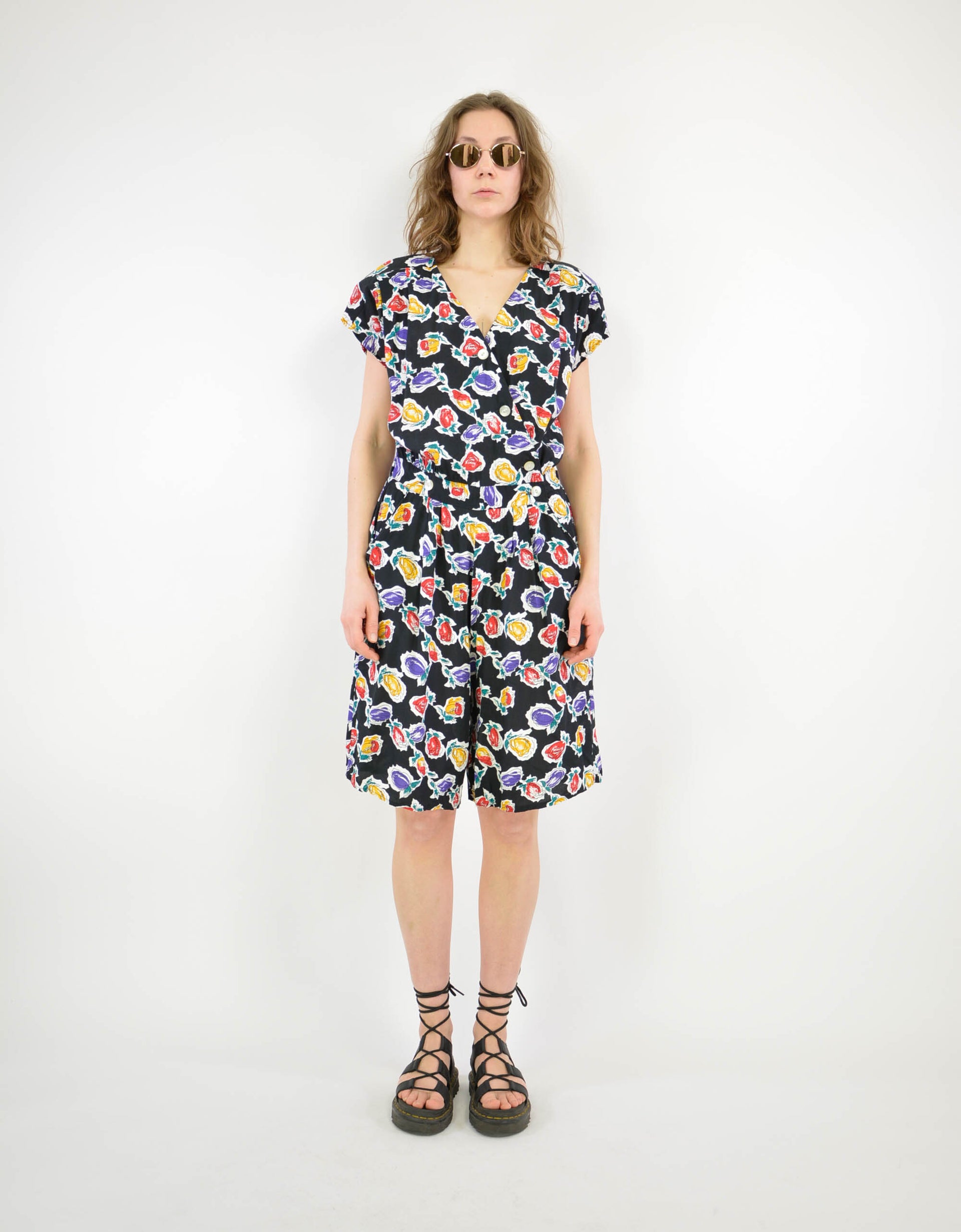 Flower overall - PICKNWEIGHT - VINTAGE KILO STORE