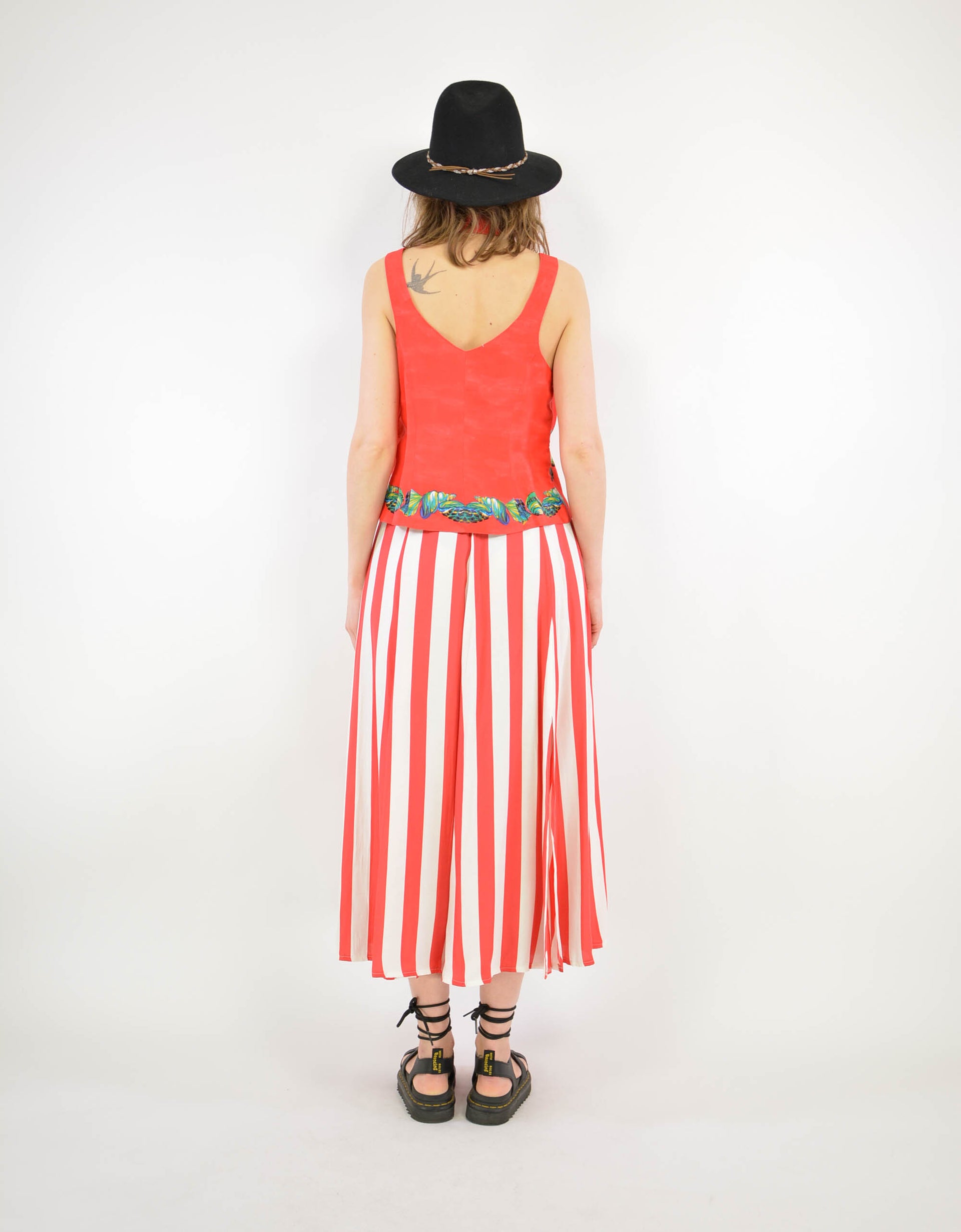 Striped skirt - PICKNWEIGHT - VINTAGE KILO STORE