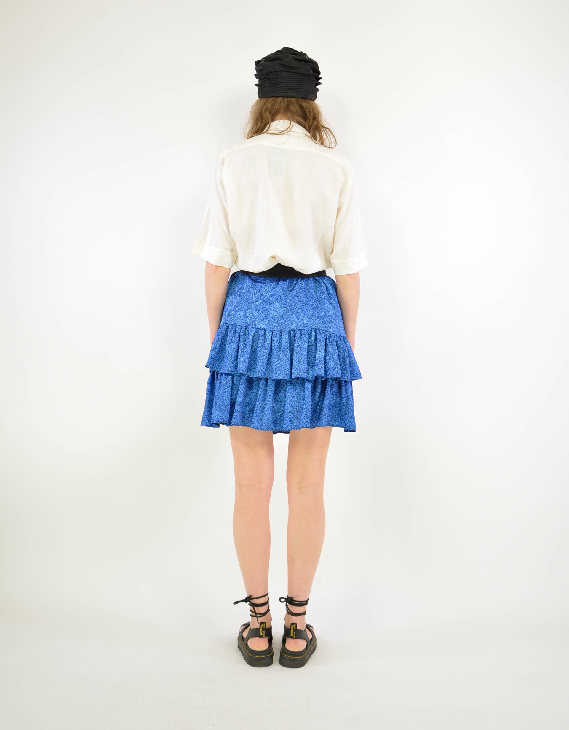 80s flower skirt - PICKNWEIGHT - VINTAGE KILO STORE