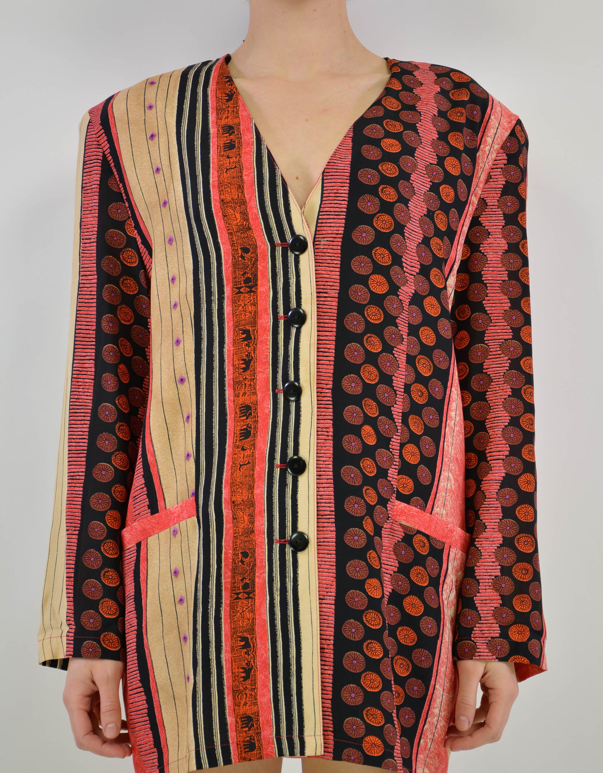 90s print jacket - PICKNWEIGHT - VINTAGE KILO STORE