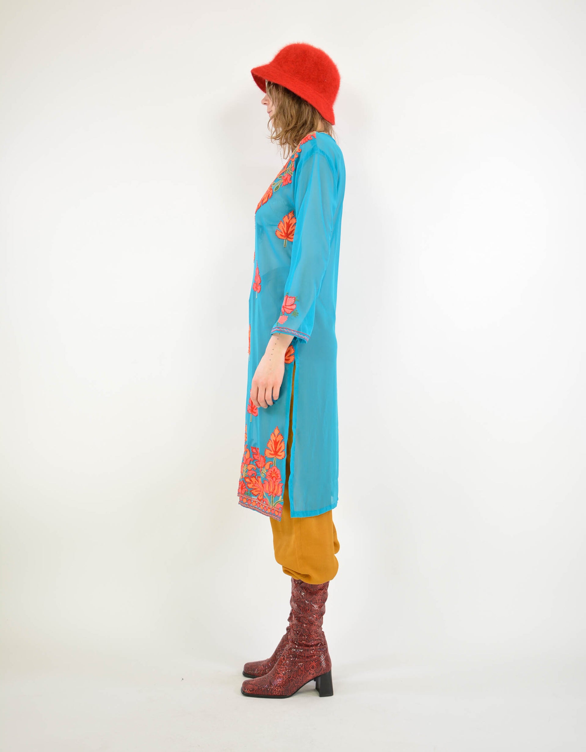 Indian print dress - PICKNWEIGHT - VINTAGE KILO STORE