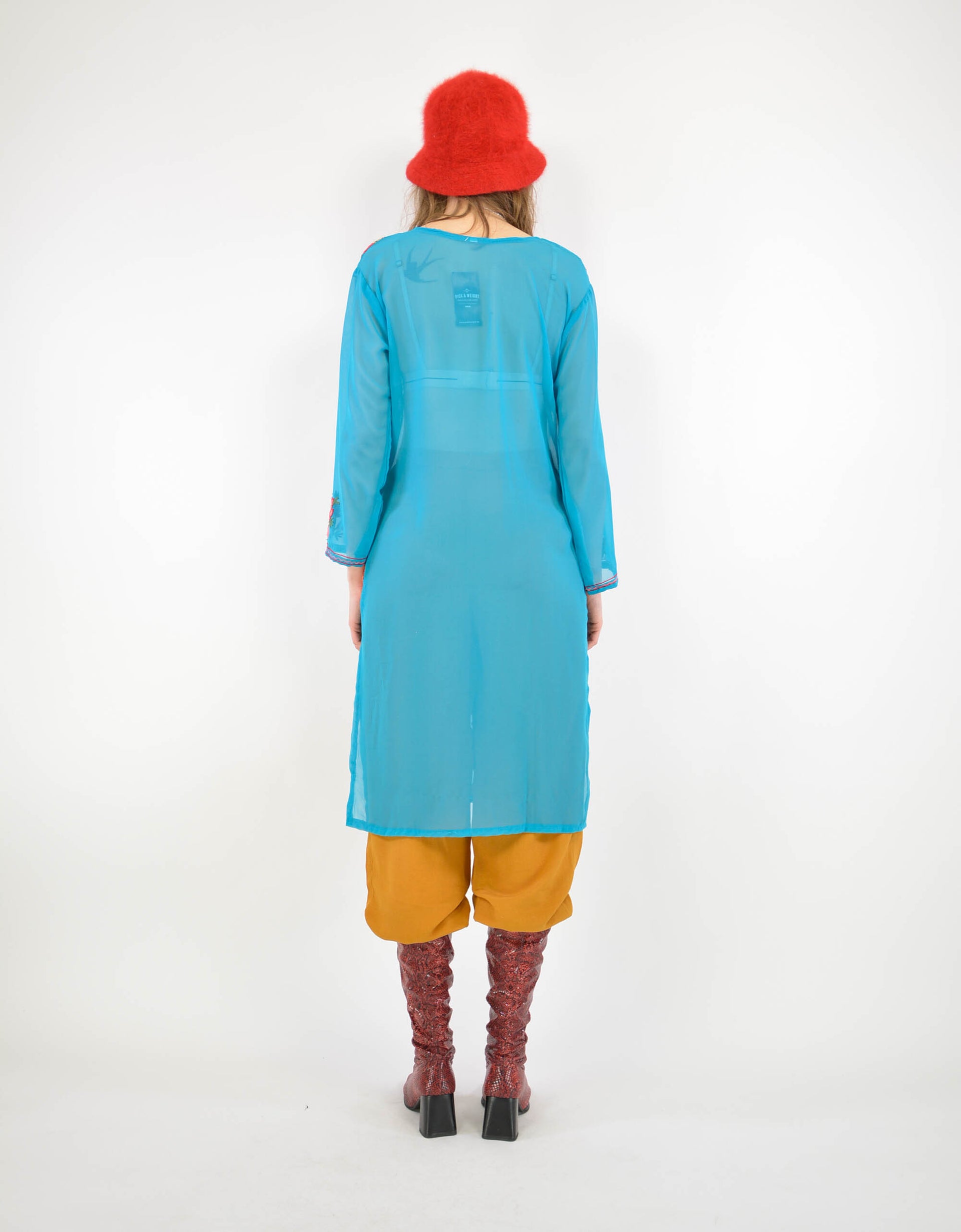 Indian print dress - PICKNWEIGHT - VINTAGE KILO STORE