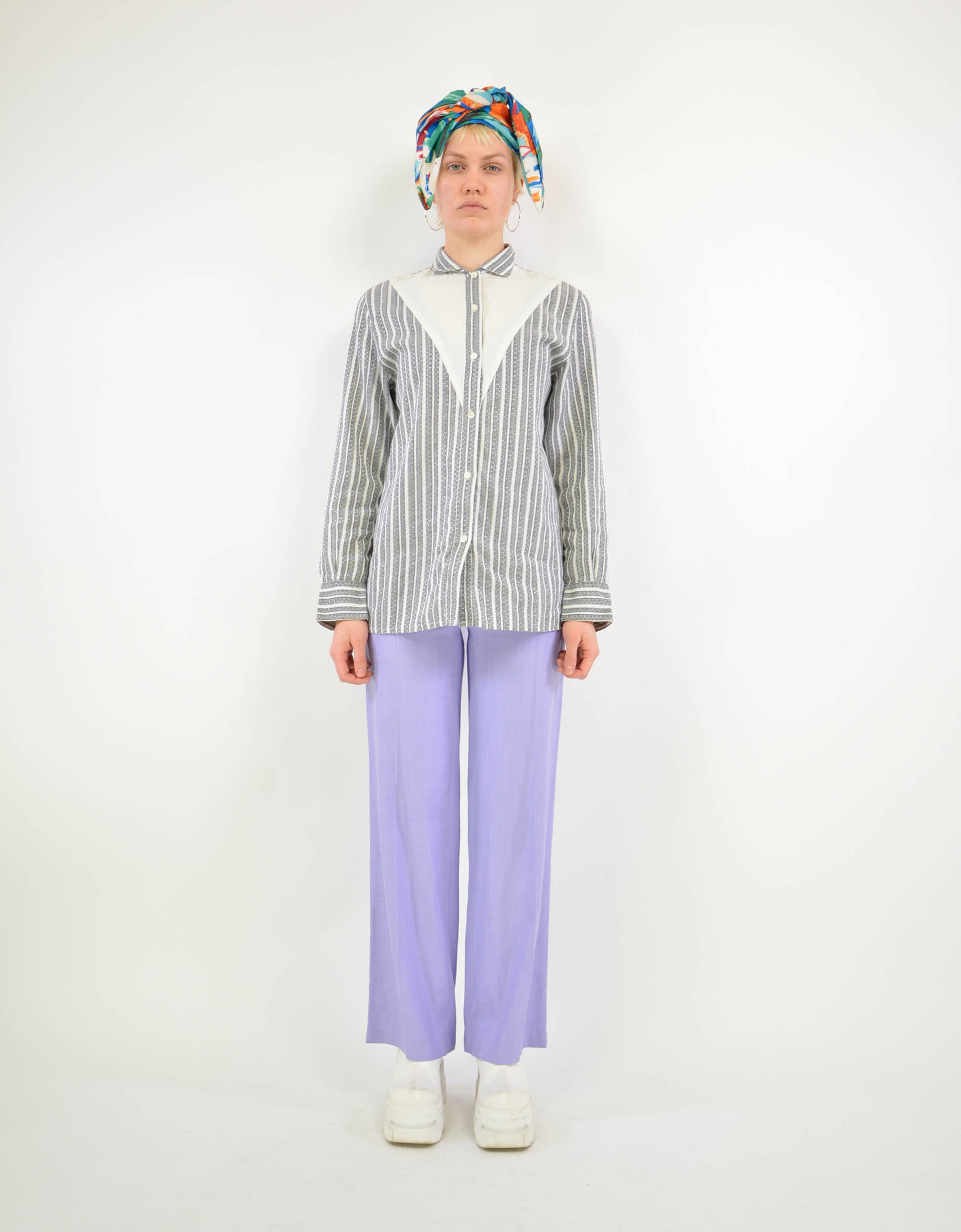 Striped blouse - PICKNWEIGHT - VINTAGE KILO STORE