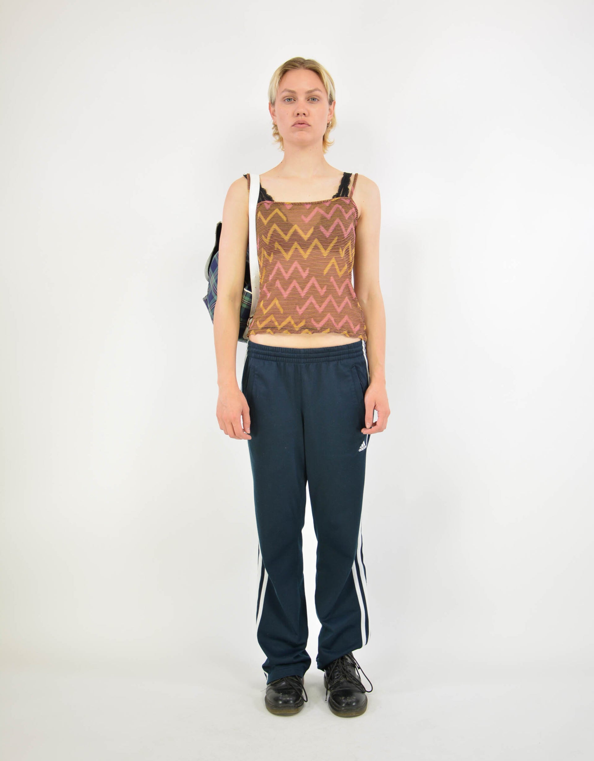 80s transparent print top - PICKNWEIGHT - VINTAGE KILO STORE