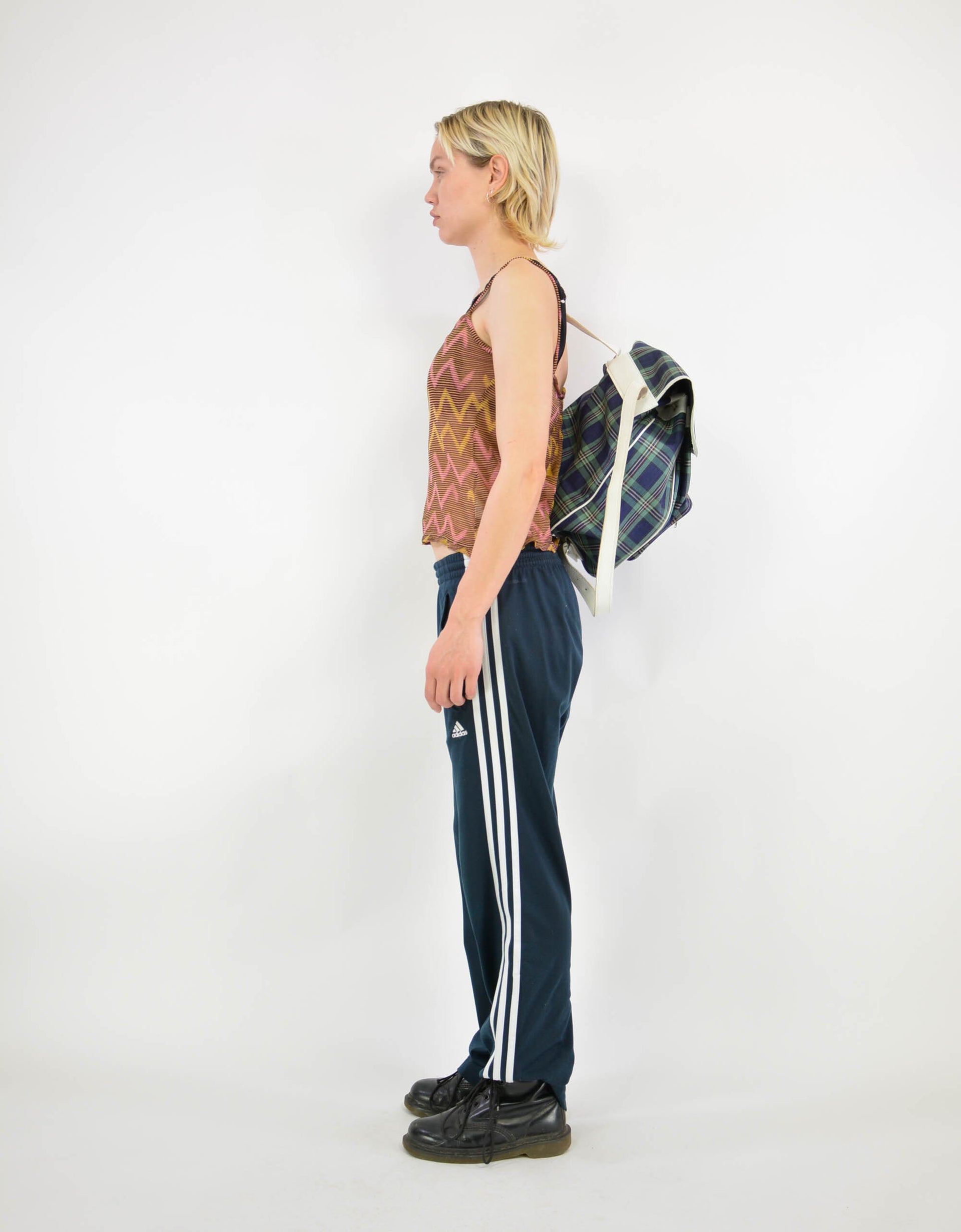 80s transparent print top - PICKNWEIGHT - VINTAGE KILO STORE