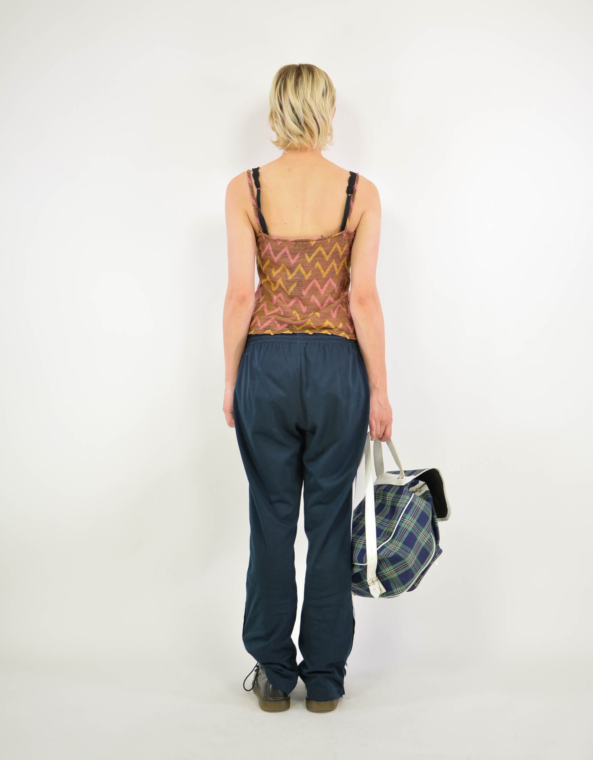 80s transparent print top - PICKNWEIGHT - VINTAGE KILO STORE