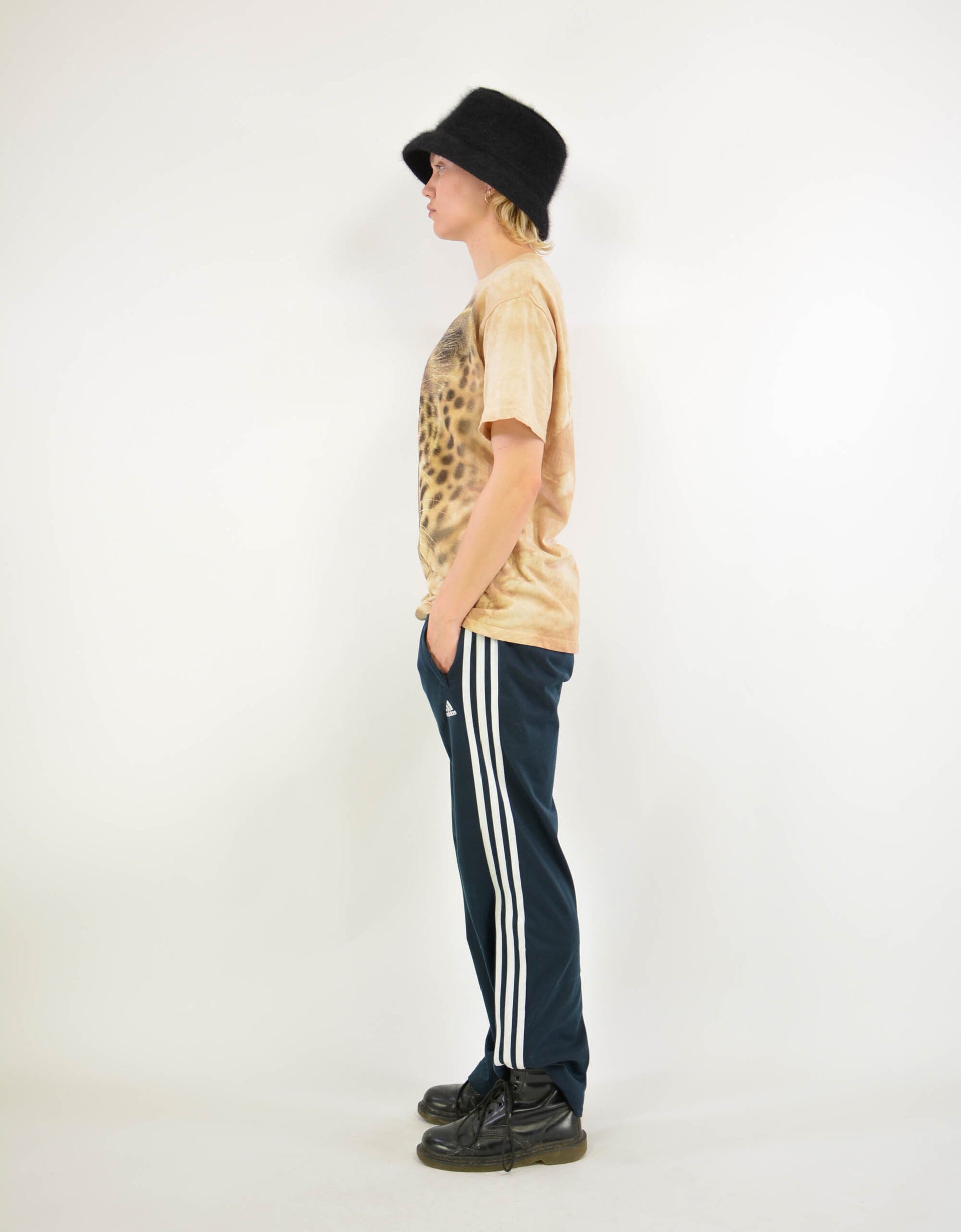 Leo print batik tee - PICKNWEIGHT - VINTAGE KILO STORE
