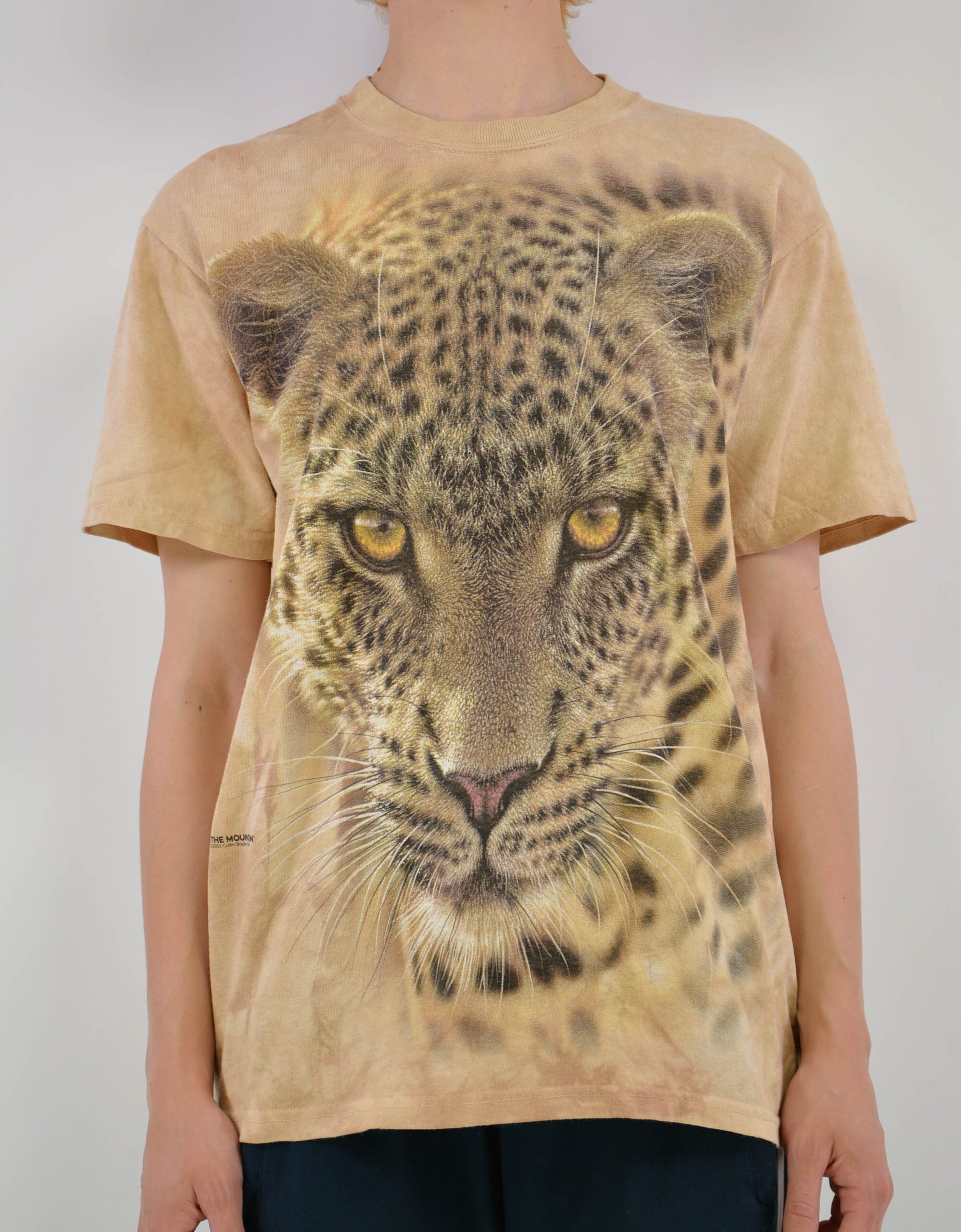 Leo print batik tee - PICKNWEIGHT - VINTAGE KILO STORE