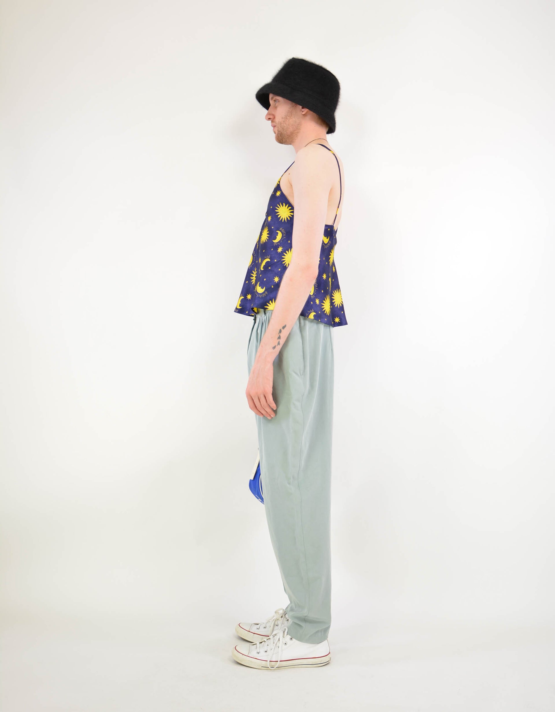 Negligee moon print - PICKNWEIGHT - VINTAGE KILO STORE