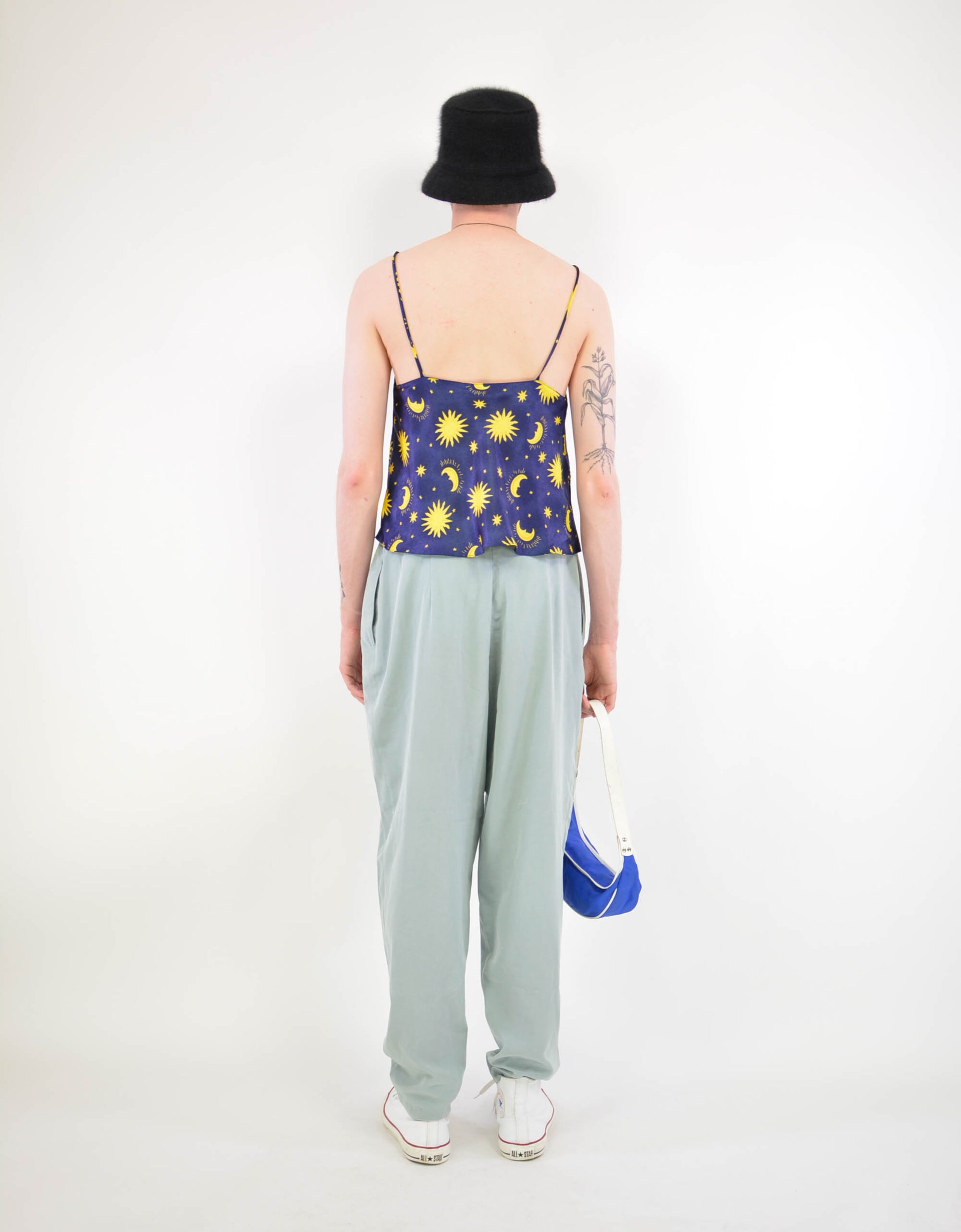 Negligee moon print - PICKNWEIGHT - VINTAGE KILO STORE