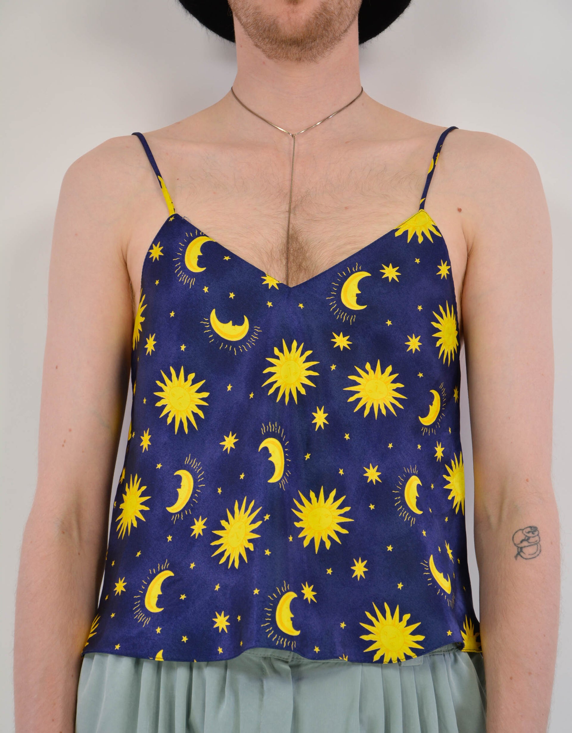 Negligee moon print - PICKNWEIGHT - VINTAGE KILO STORE