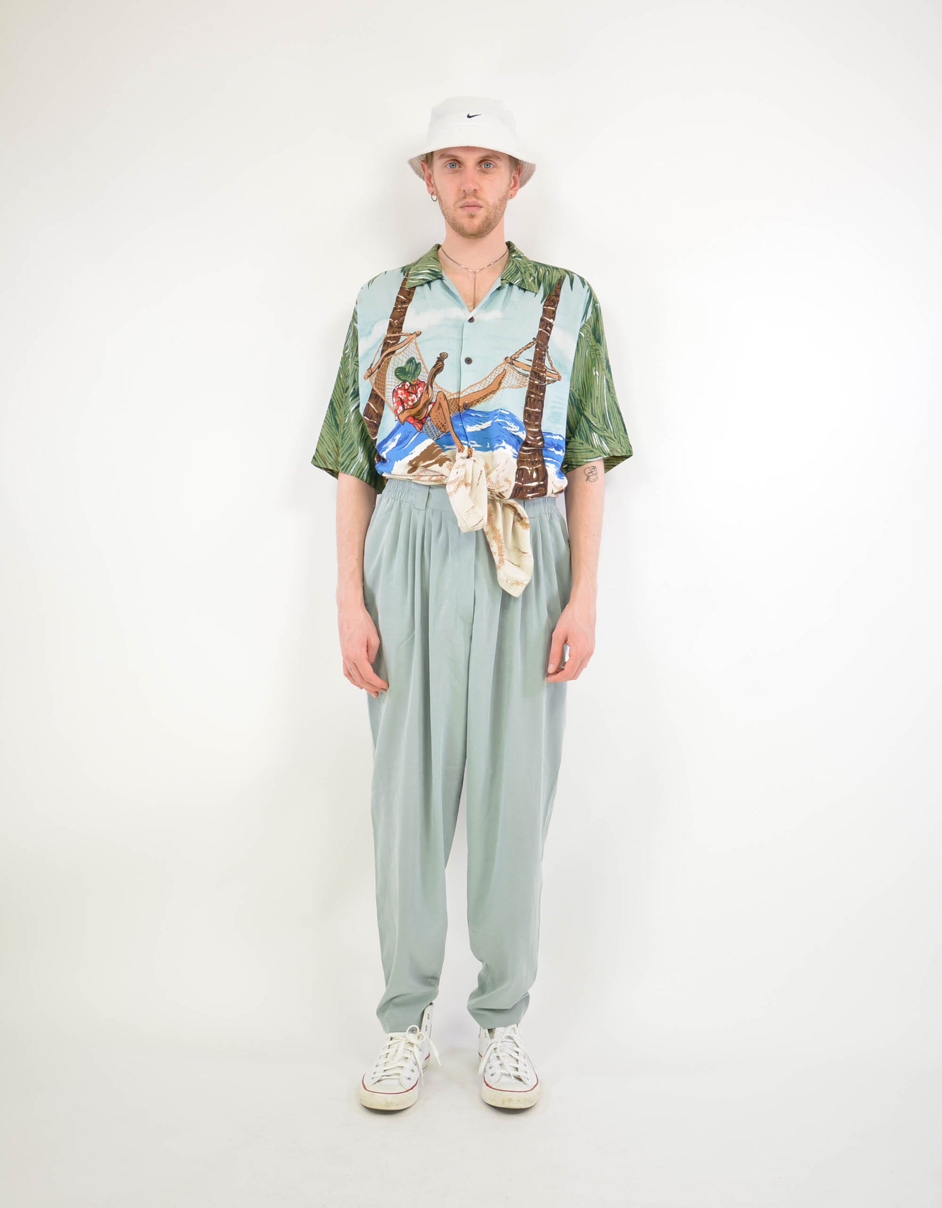 Hawaiian print shirt - PICKNWEIGHT - VINTAGE KILO STORE