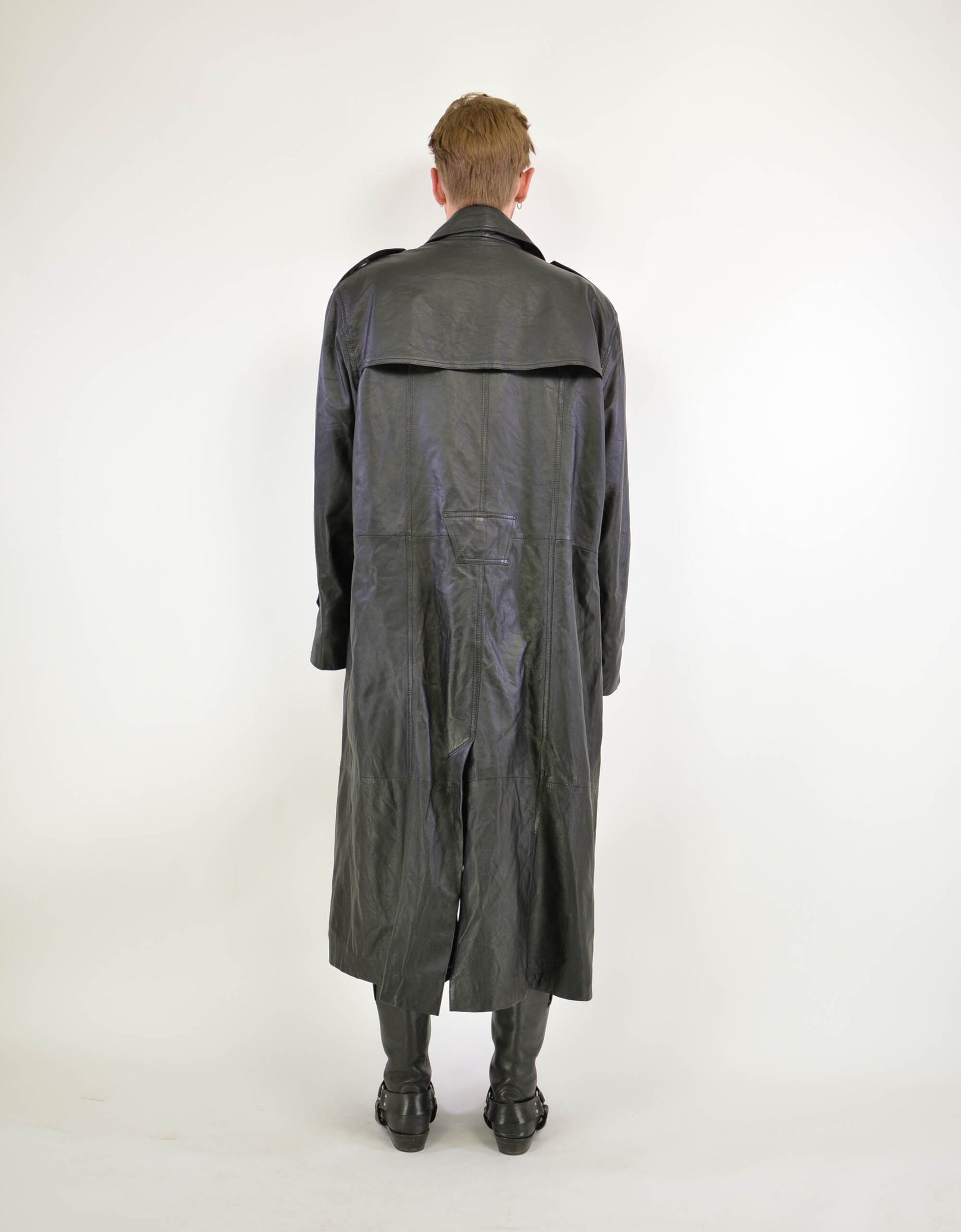 Leather coat - PICKNWEIGHT - VINTAGE KILO STORE