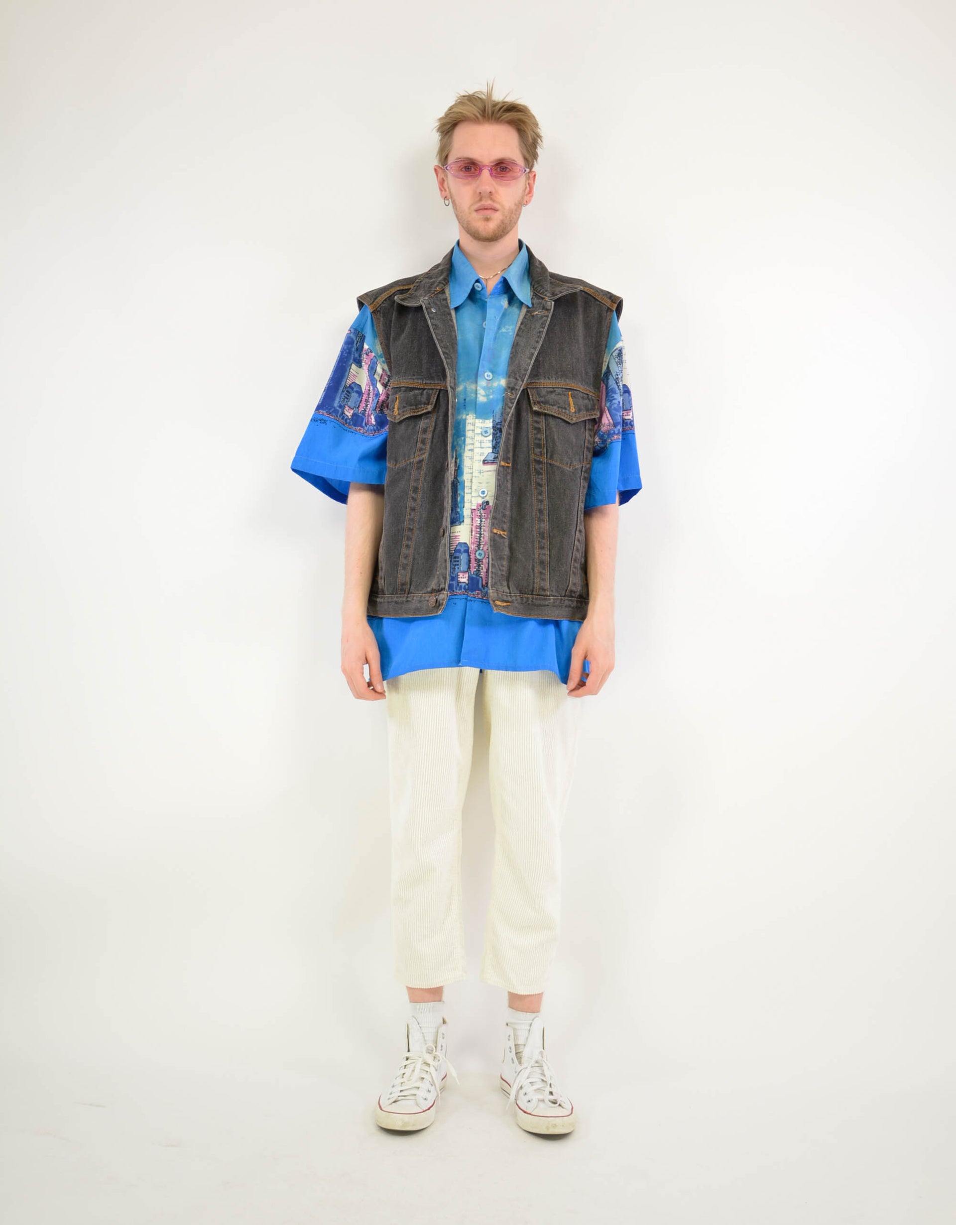 Denim vest - PICKNWEIGHT - VINTAGE KILO STORE