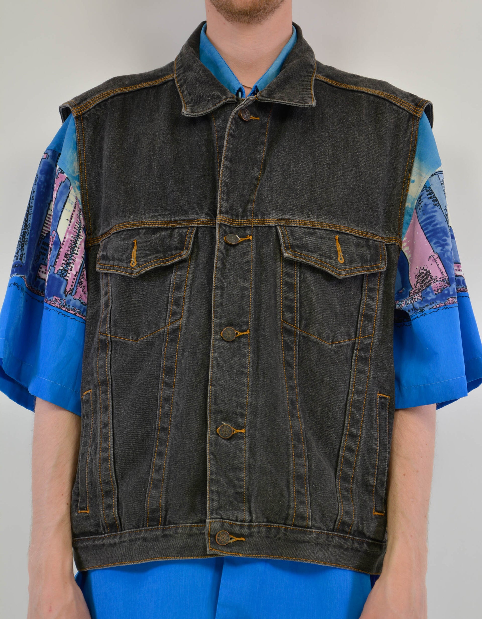 Denim vest - PICKNWEIGHT - VINTAGE KILO STORE