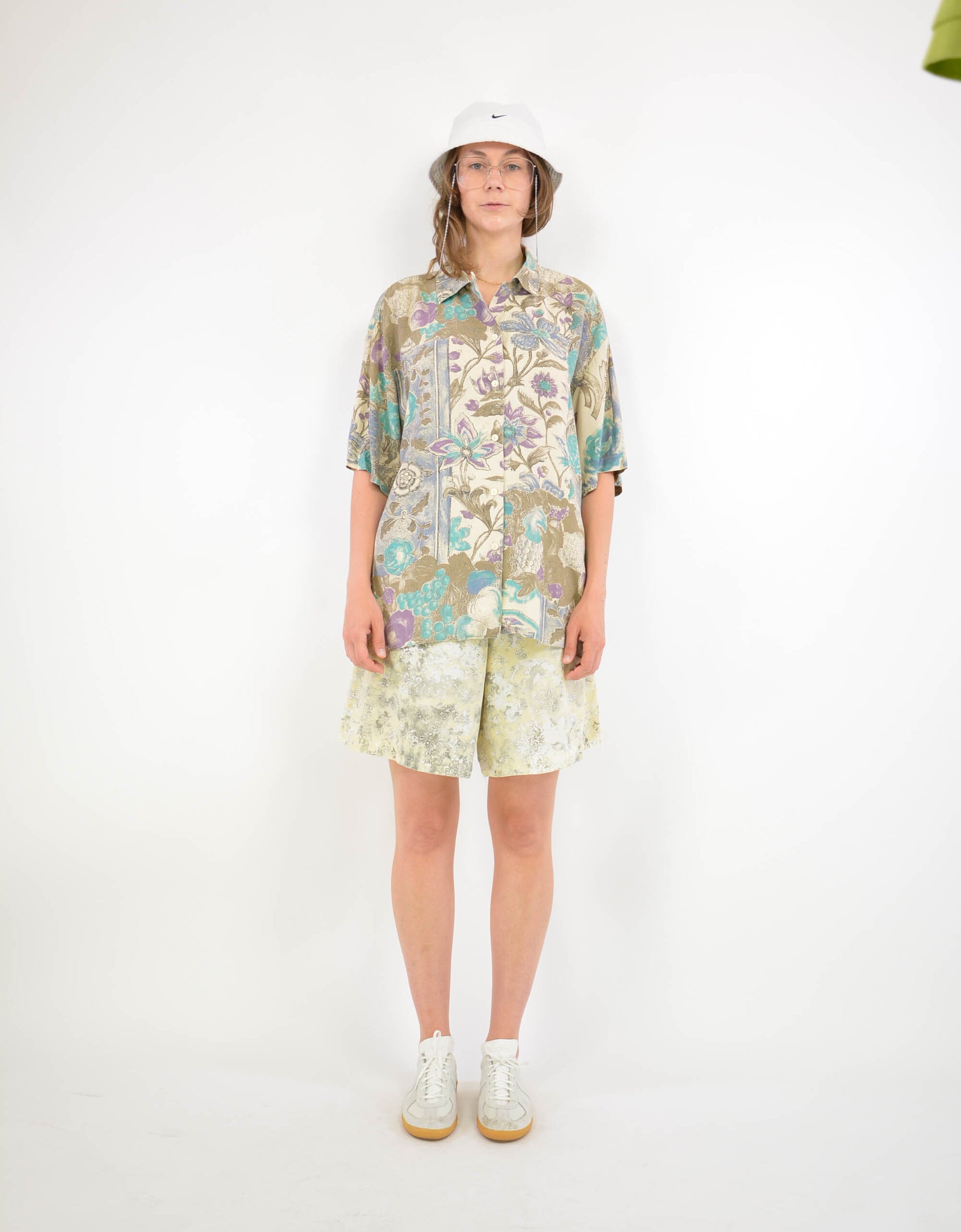 90s flower blouse - PICKNWEIGHT - VINTAGE KILO STORE
