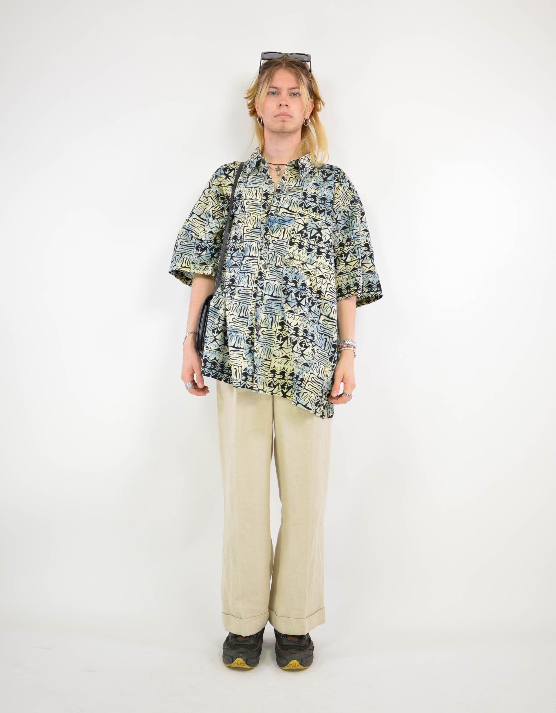 Ethno print shirt - PICKNWEIGHT - VINTAGE KILO STORE