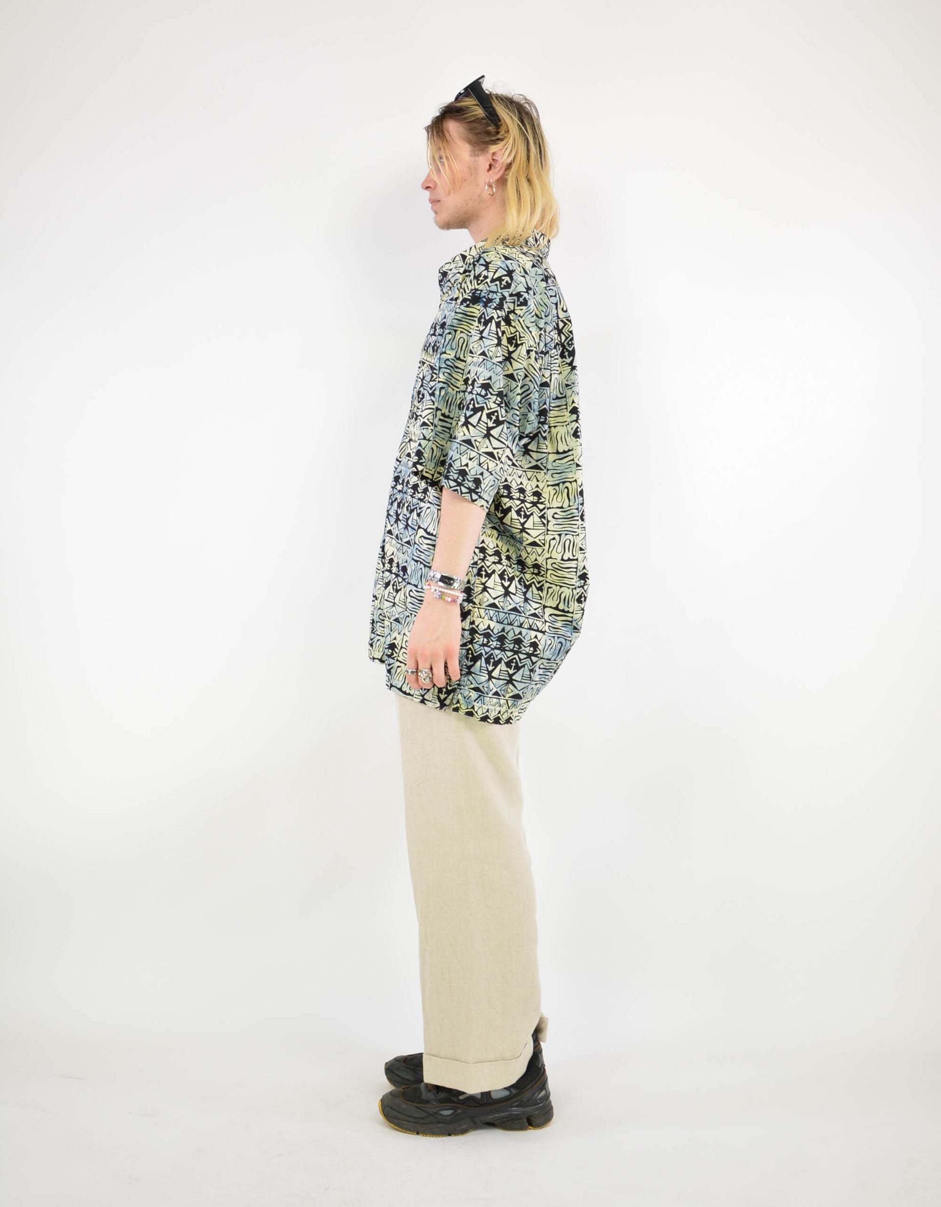 Ethno print shirt - PICKNWEIGHT - VINTAGE KILO STORE