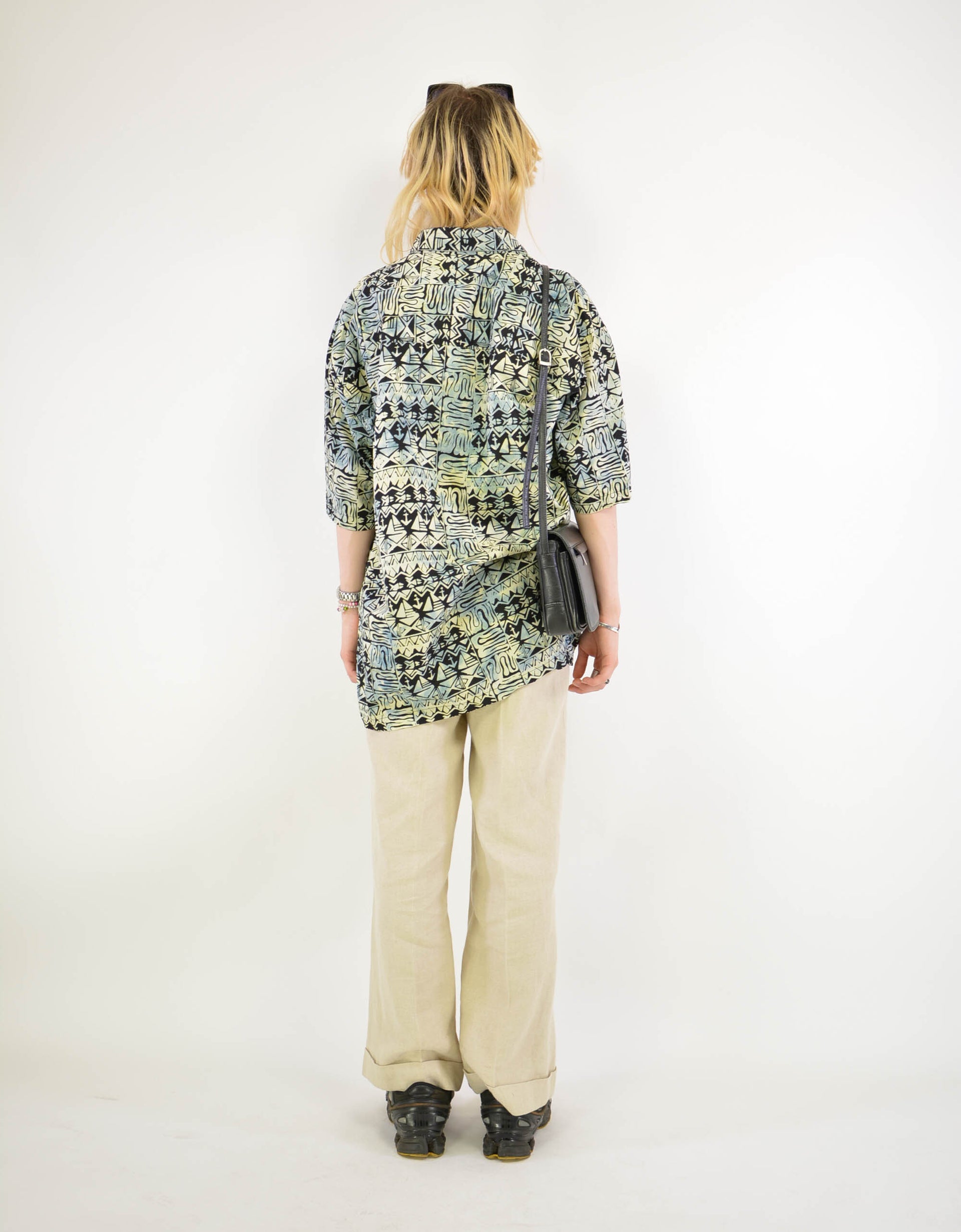 Ethno print shirt - PICKNWEIGHT - VINTAGE KILO STORE