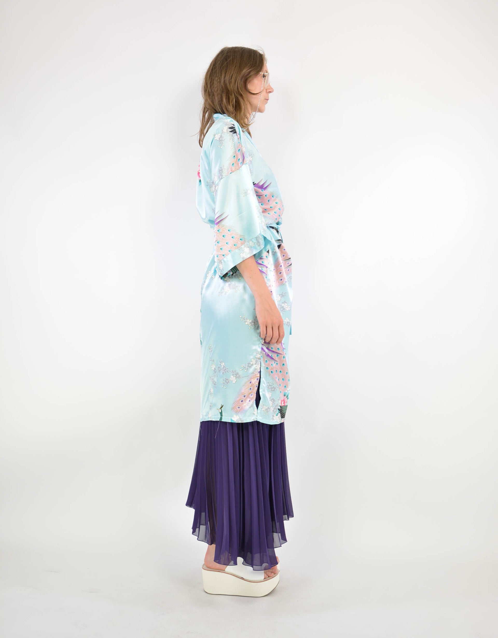 Silk Kimono - PICKNWEIGHT - VINTAGE KILO STORE