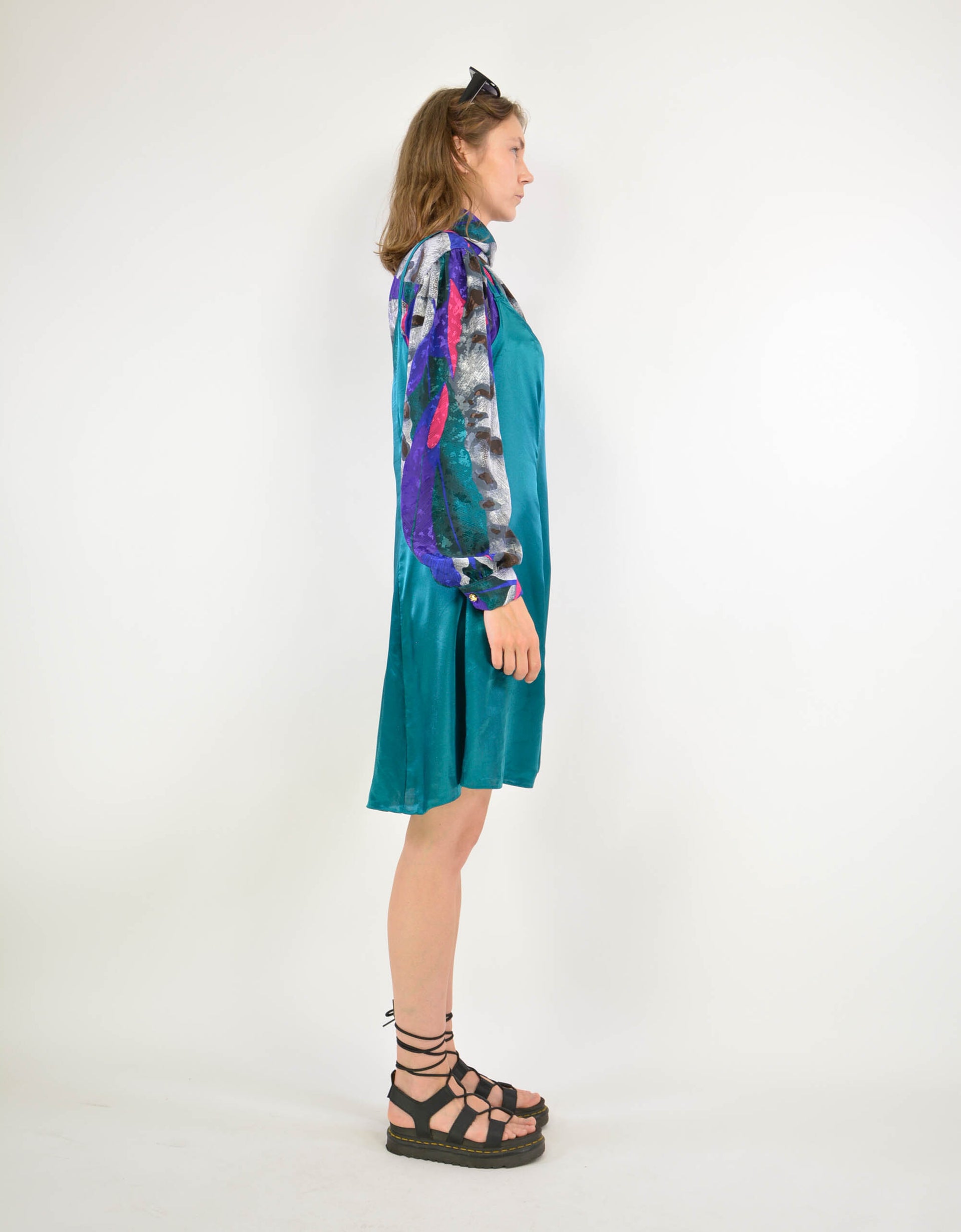 80s print blouse - PICKNWEIGHT - VINTAGE KILO STORE