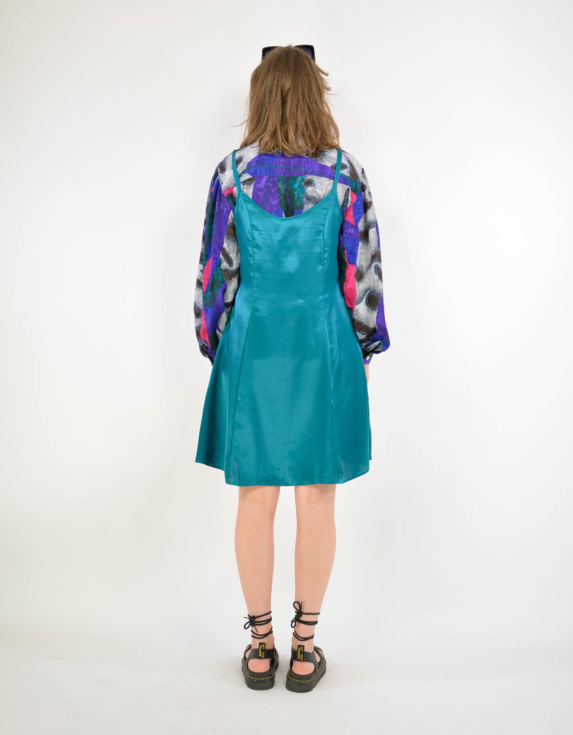 80s print blouse - PICKNWEIGHT - VINTAGE KILO STORE
