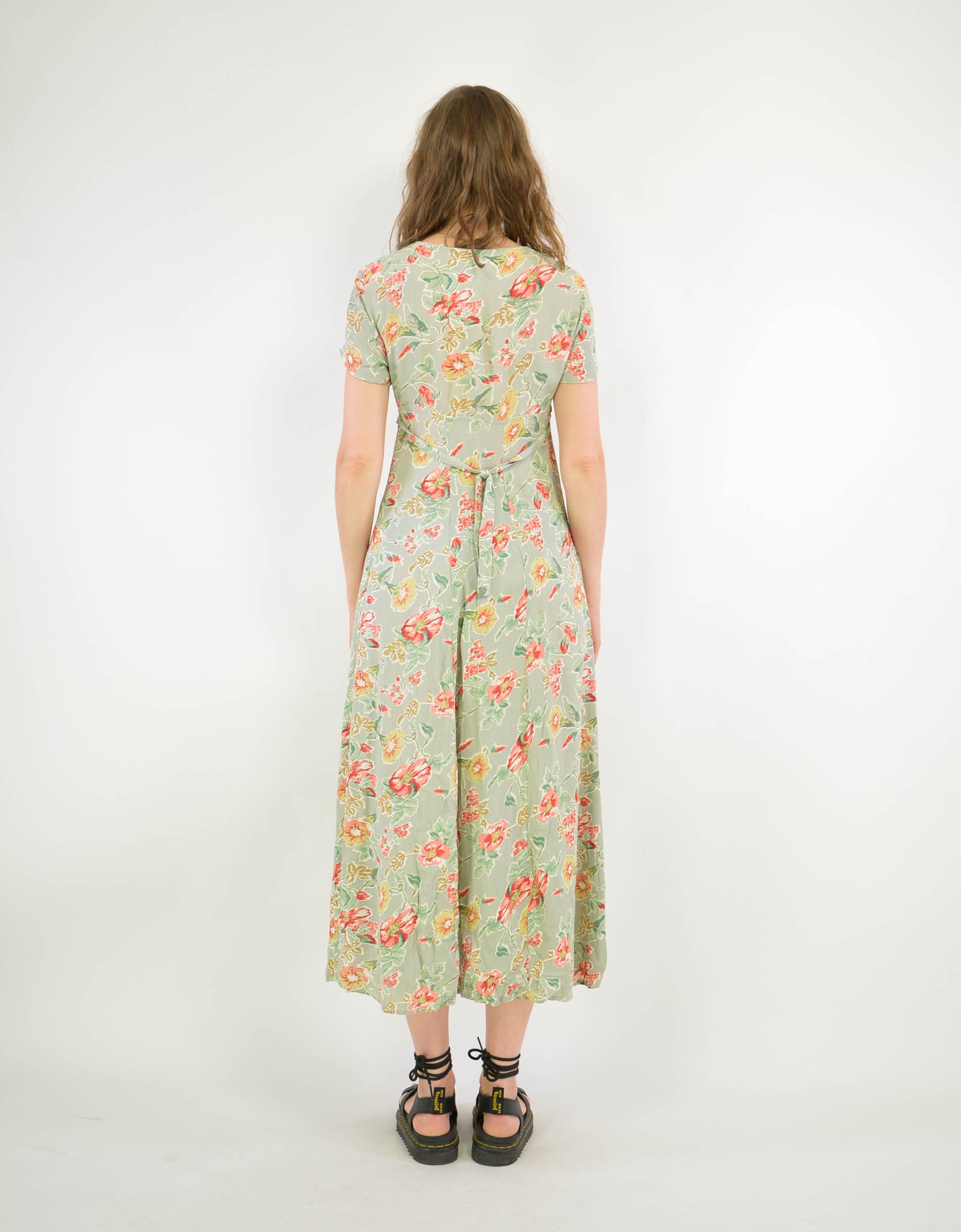 Tropical print dress - PICKNWEIGHT - VINTAGE KILO STORE