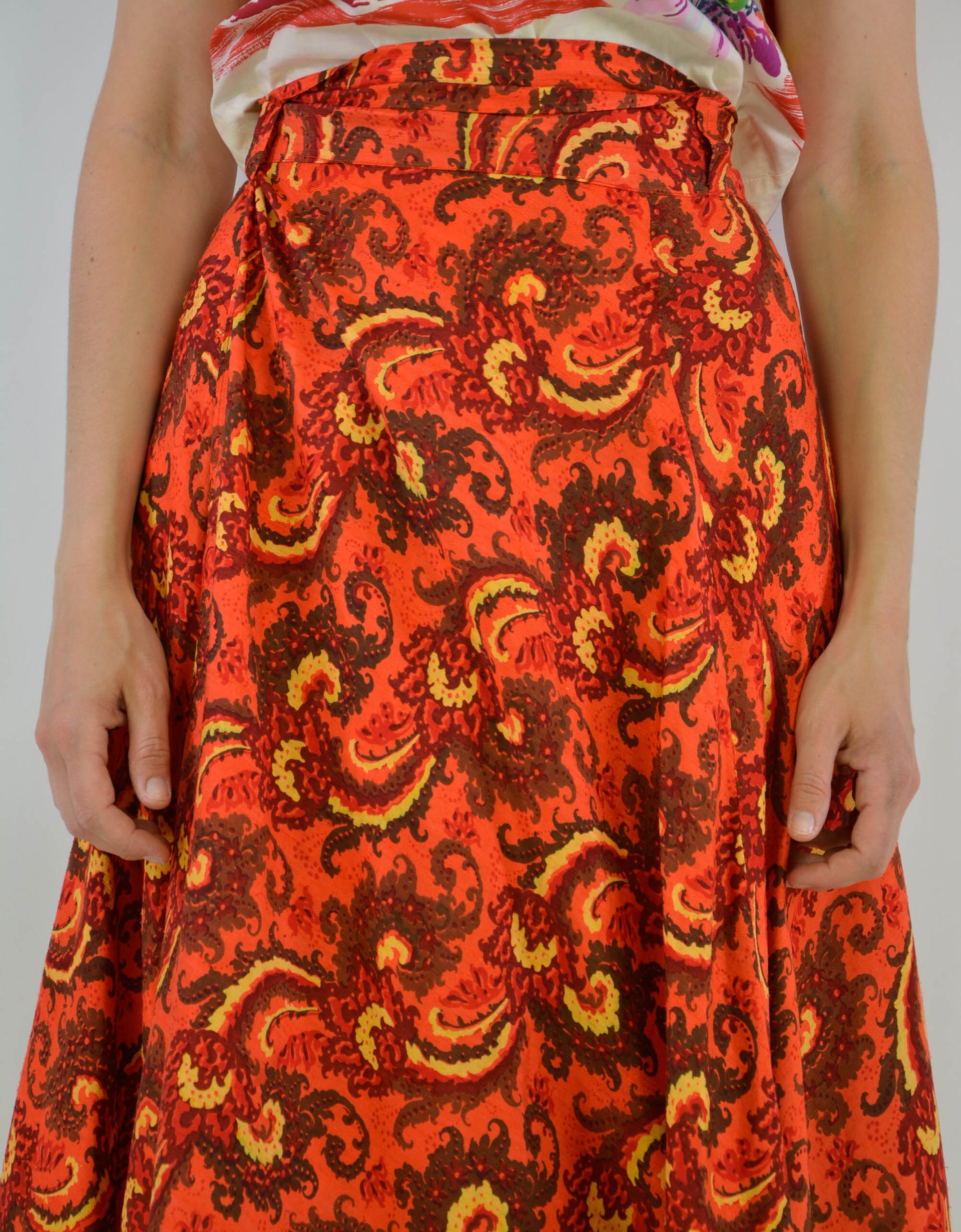 Paisley skirt - PICKNWEIGHT - VINTAGE KILO STORE