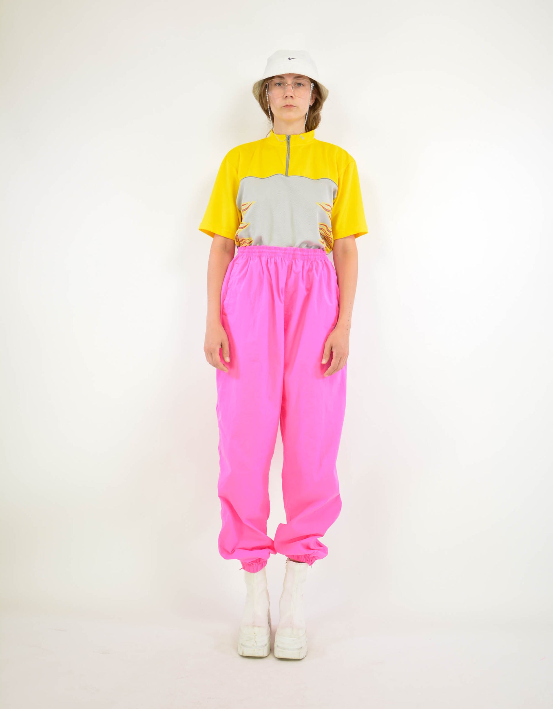 Pink training pant - PICKNWEIGHT - VINTAGE KILO STORE