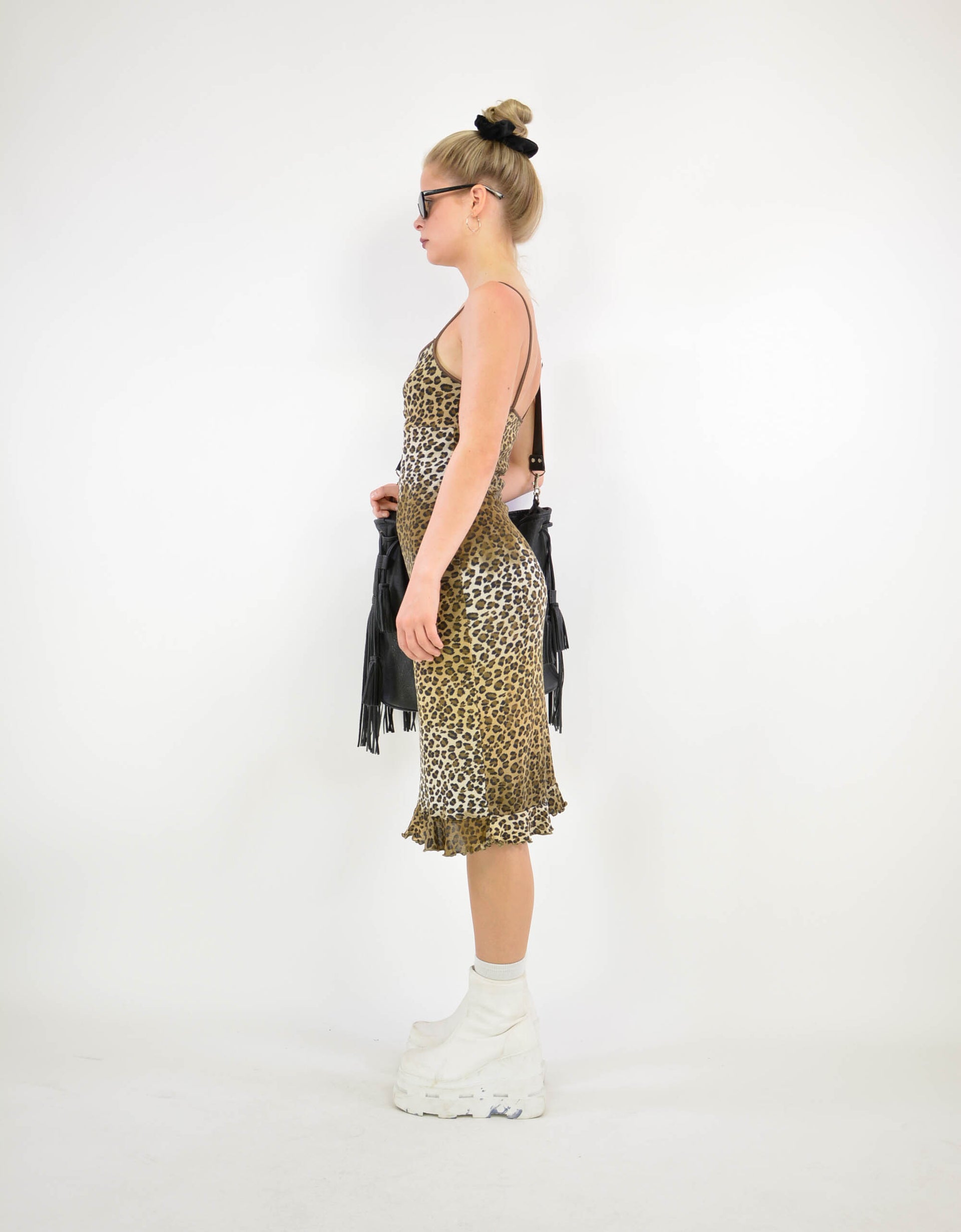 Leop print dress - PICKNWEIGHT - VINTAGE KILO STORE